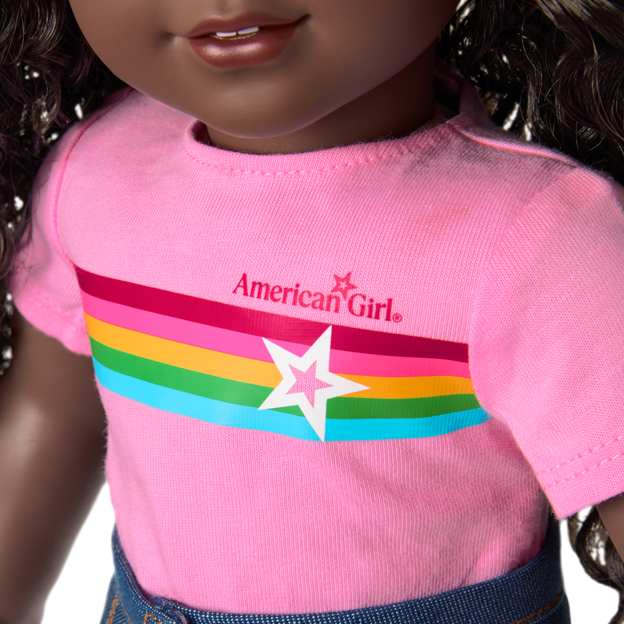 Truly Me 18-Inch Doll #127 With Curly Dark-Brown Hair - Image 10