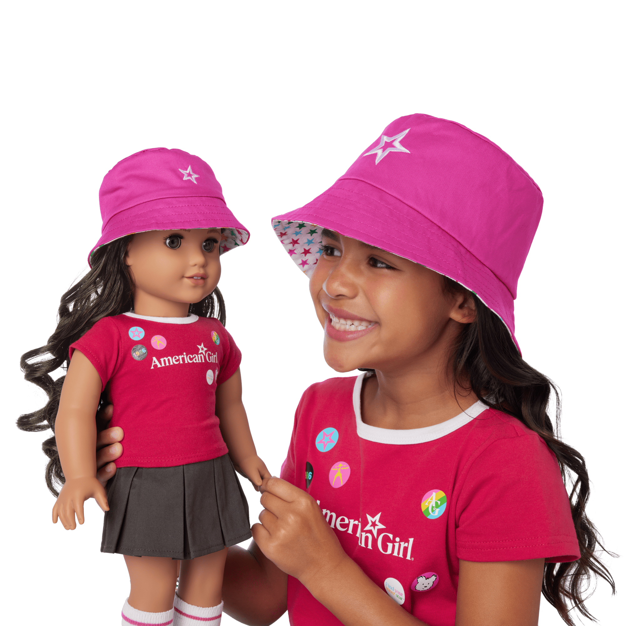 Ag Star Bucket Hat Set For Girls & Dolls - Image 13