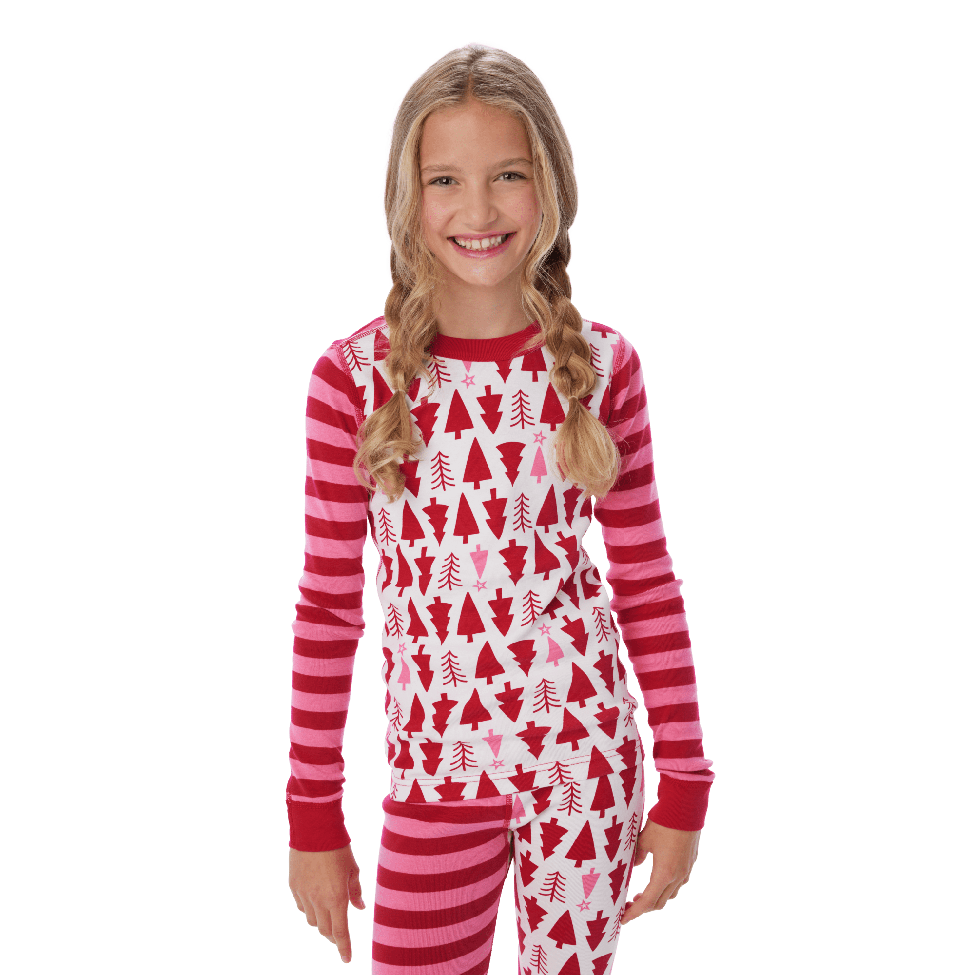 American Girl X Hanna Andersson Holiday Treetops Pajamas For Girls & 18-Inch Dolls - Image 5