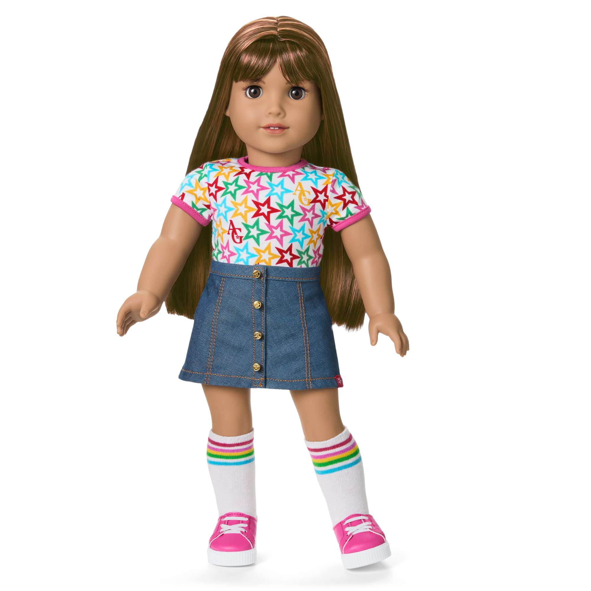 Truly Me 18-Inch Doll #122, Puppy, Mini Backpack & Accessories Ag Star Squad Bundle - Image 9