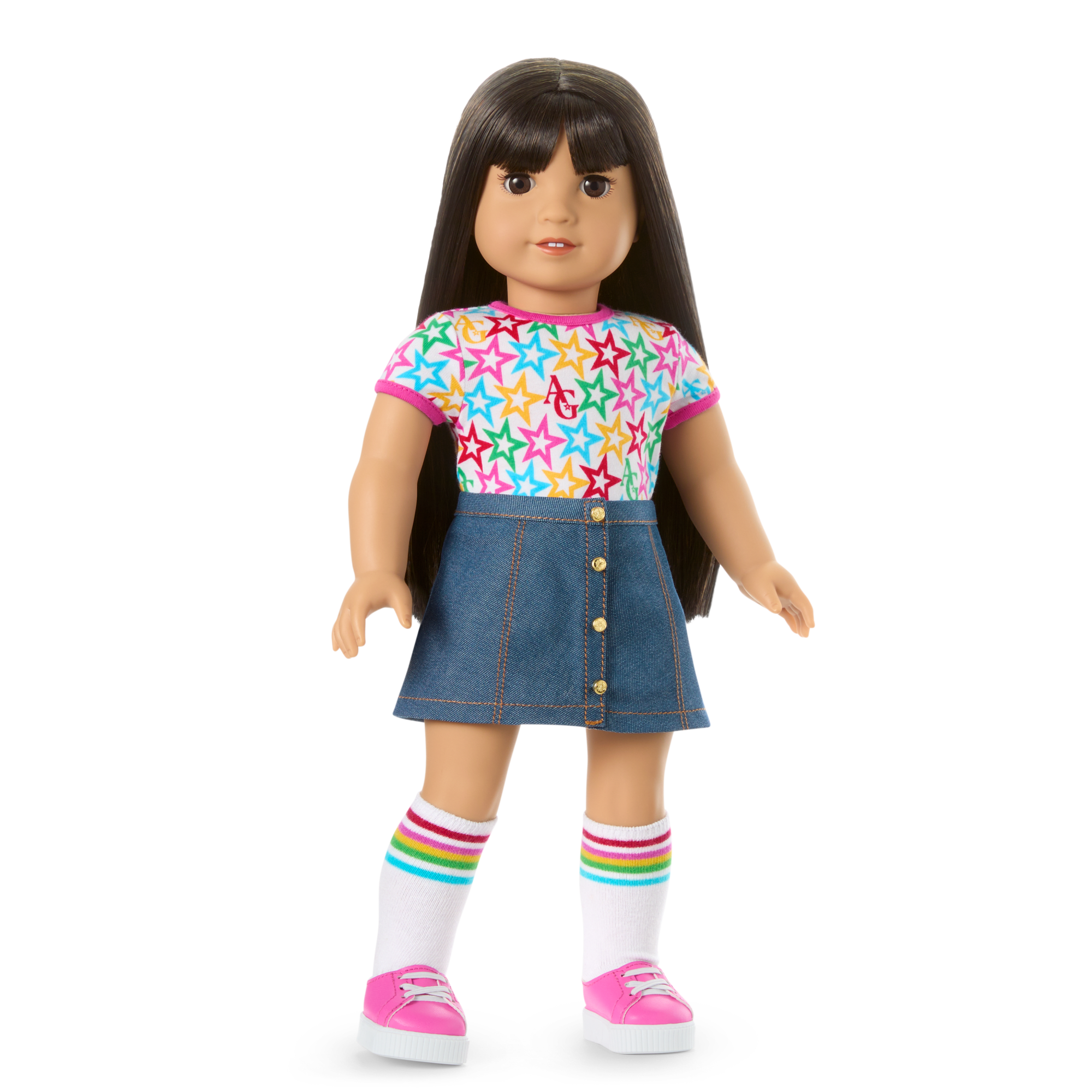 Truly Me 18-Inch Doll #130, Puppy, Mini Backpack & Accessories Ag Star Squad Bundle - Image 9