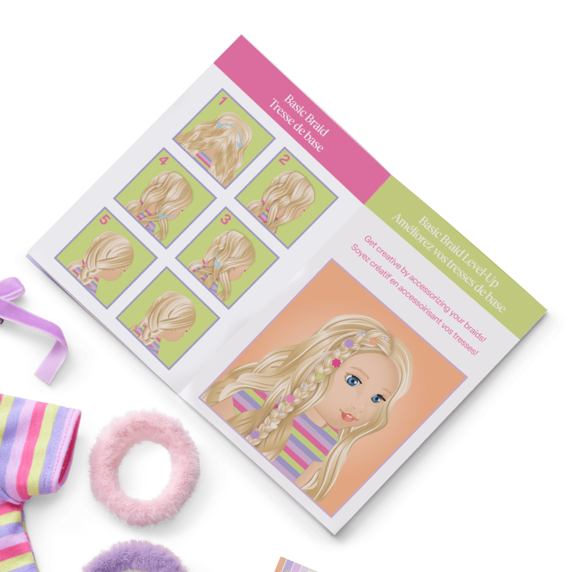 Long Hair Looks By Truly Me 18-Inch Doll #133 & Hair Accessories - Image 16