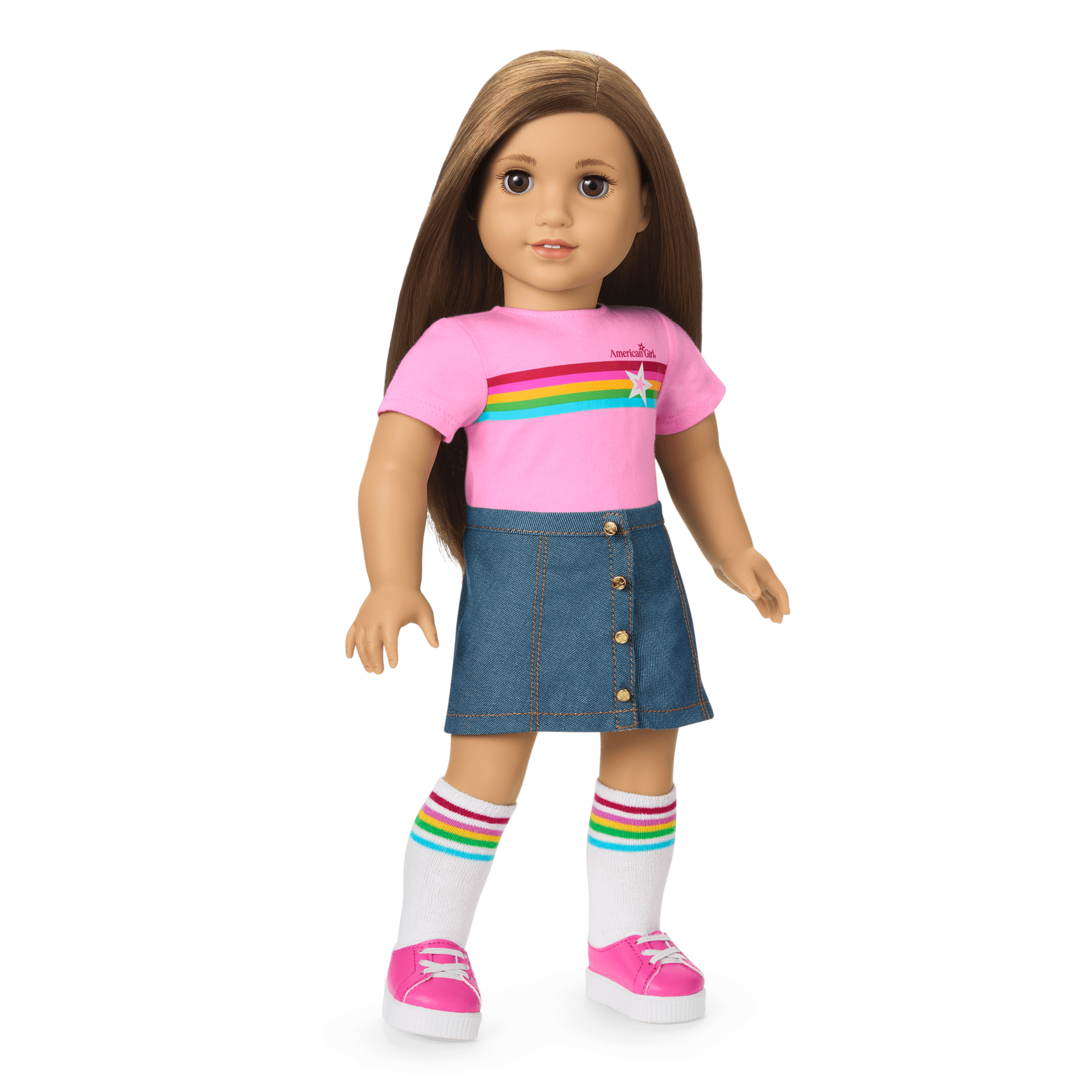 Truly Me 18-Inch Doll #107 With Straight Brown Hair - Image 11
