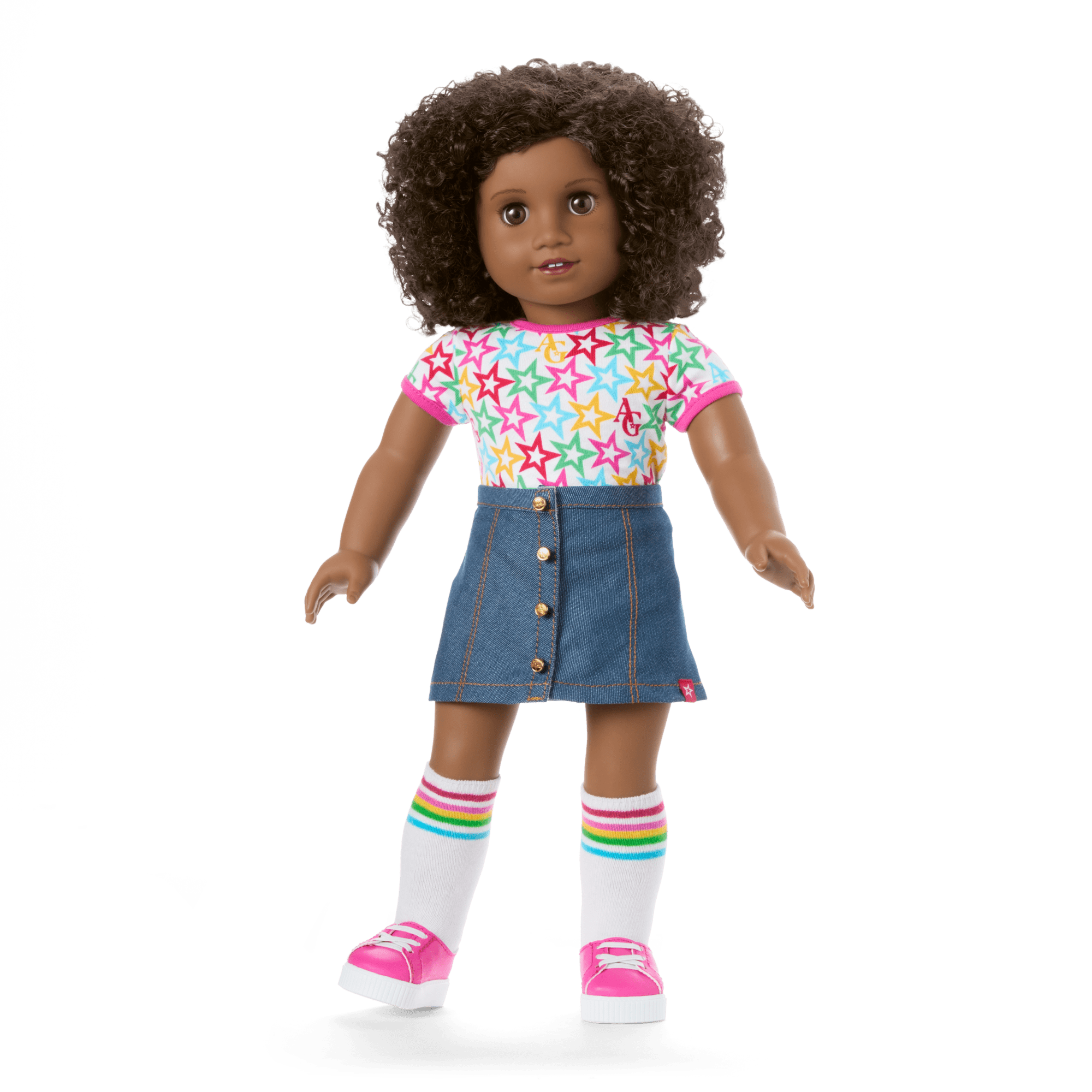 Truly Me 18-Inch Doll #112 With Curly Dark-Brown Hair - Image 8