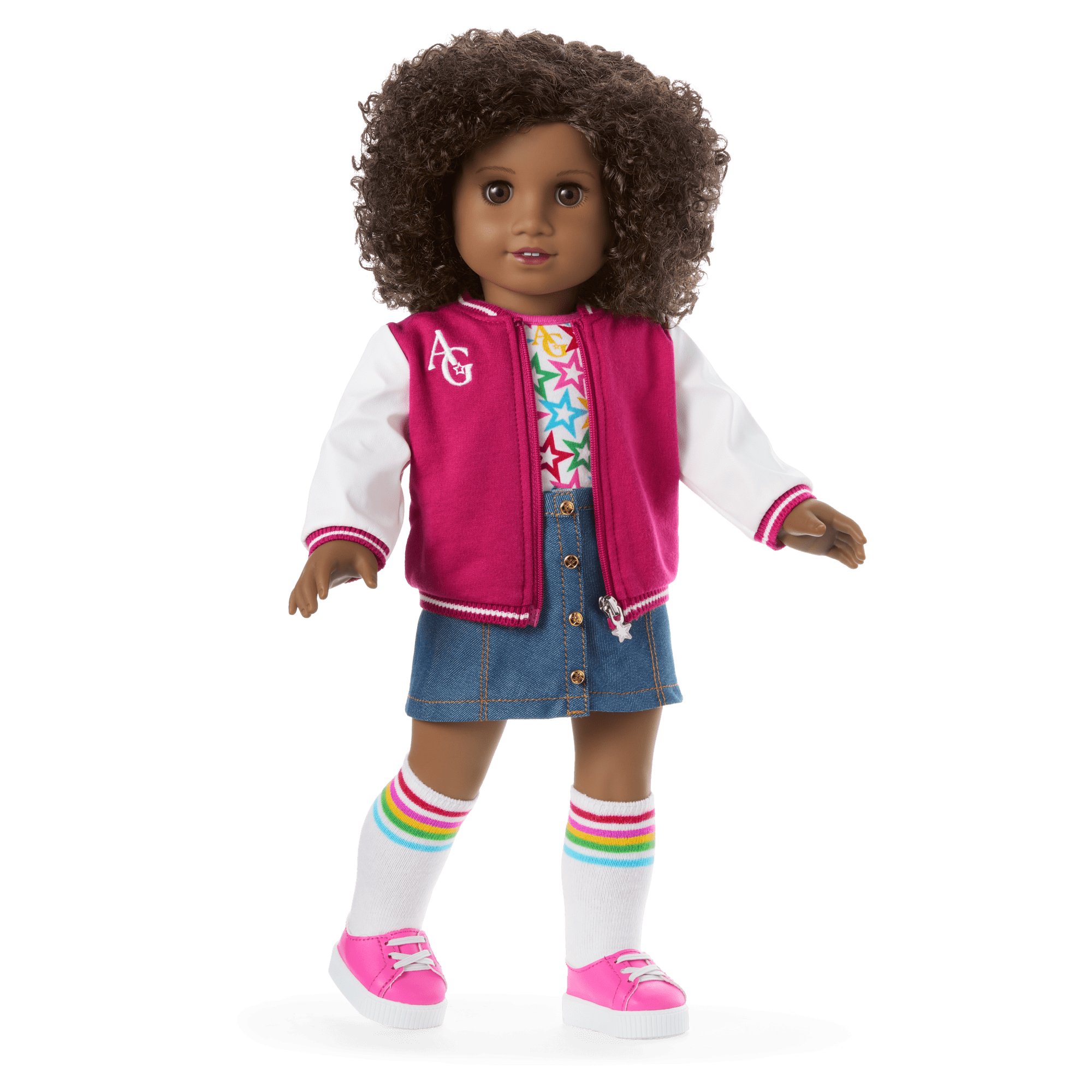 Truly Me 18-Inch Doll #112, Puppy, Mini Backpack & Accessories Ag Star Squad Bundle - Image 2