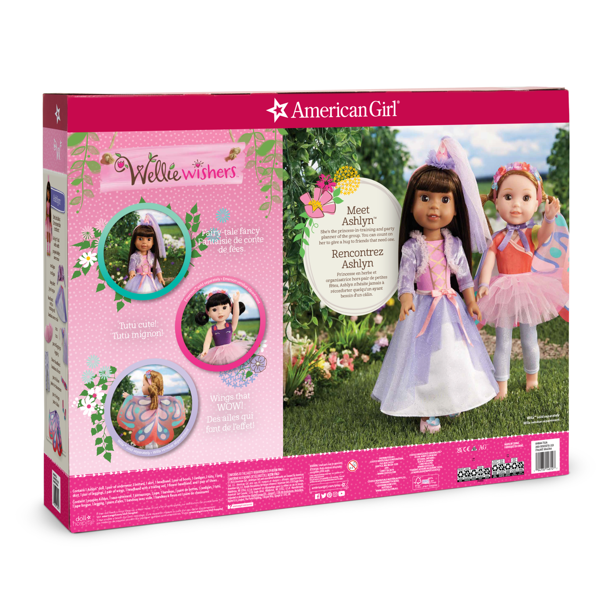 Ashlyn's Fairy-Tale Dress-Up Set (Welliewishers) - Image 2