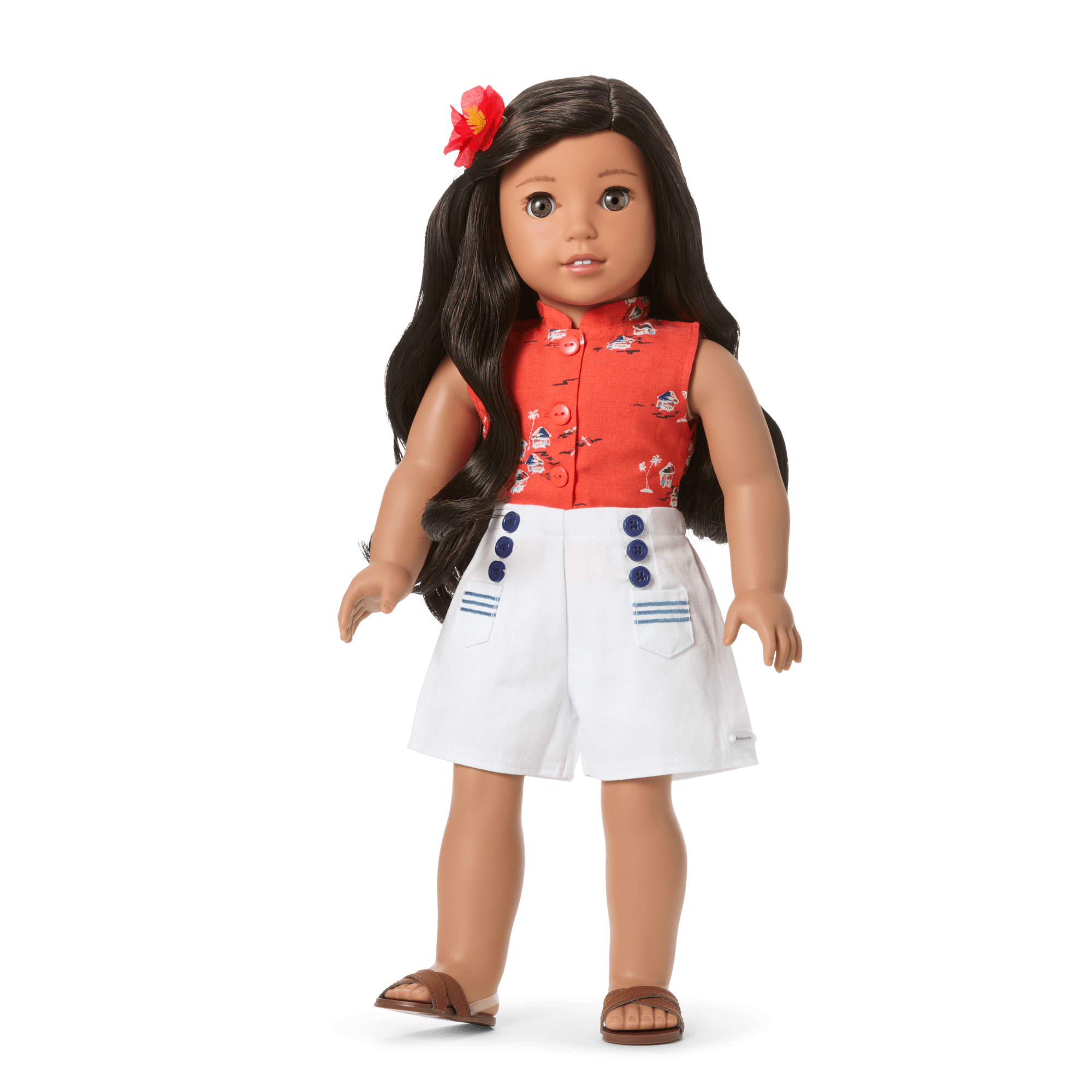 Nanea 18-Inch Doll & Journal (Historical Characters) - Image 2