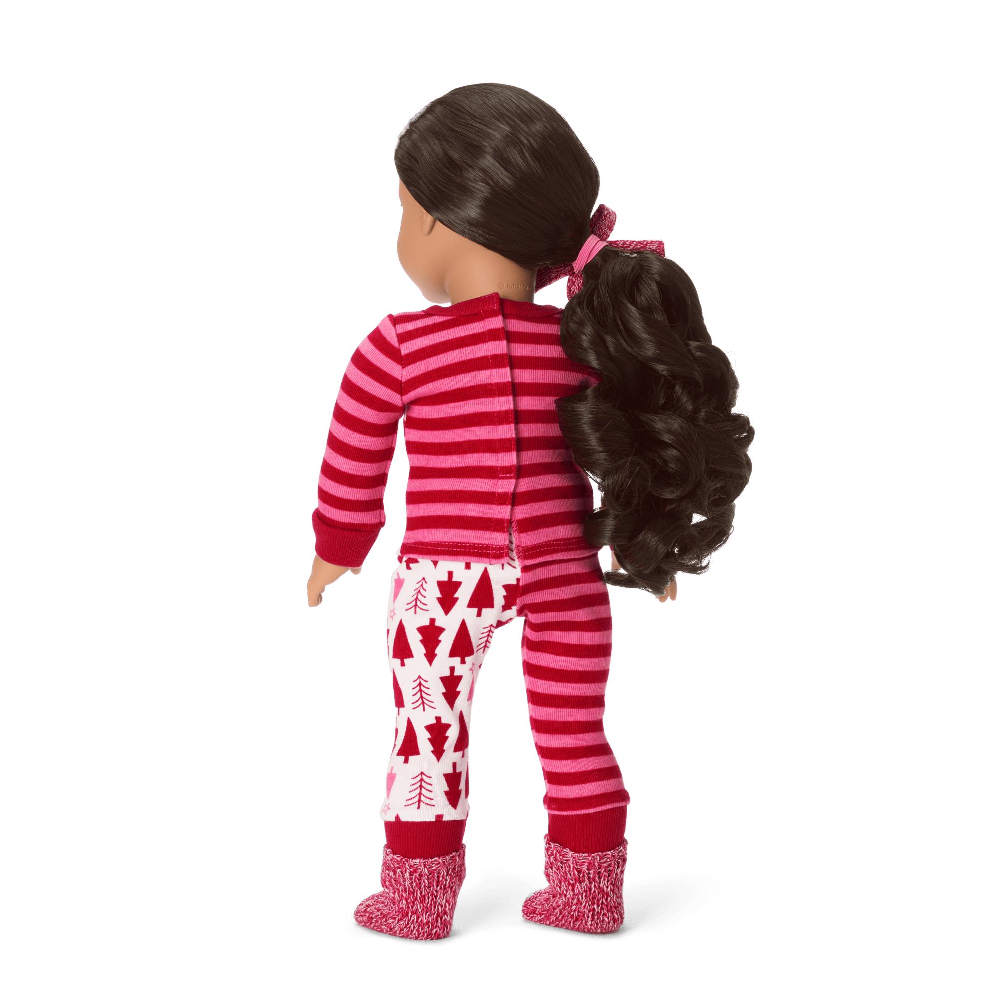 American Girl X Hanna Andersson Holiday Treetops Pajamas For Girls & 18-Inch Dolls - Image 12