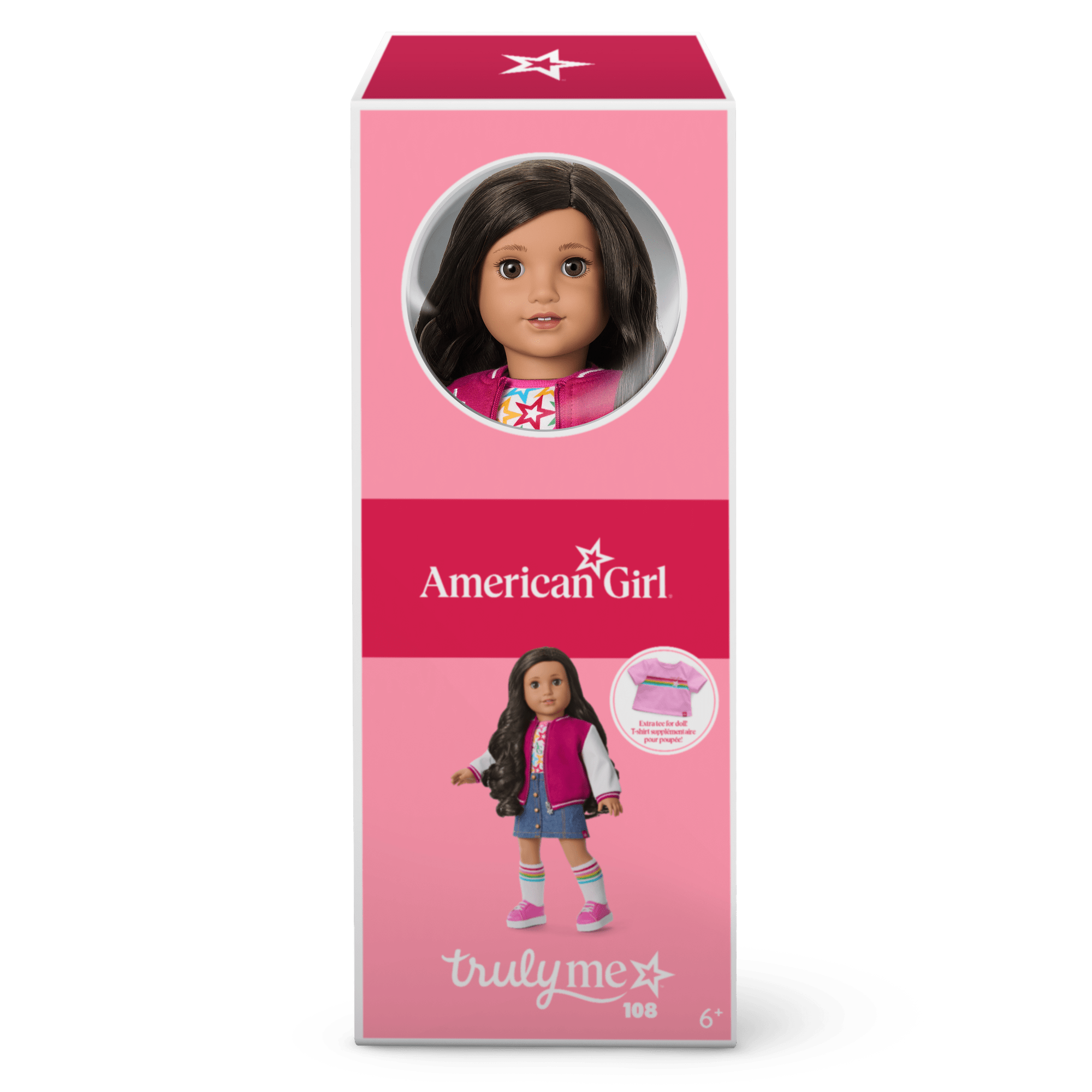 Truly Me 18-Inch Doll #108 With Curly Black-Brown Hair - Image 18
