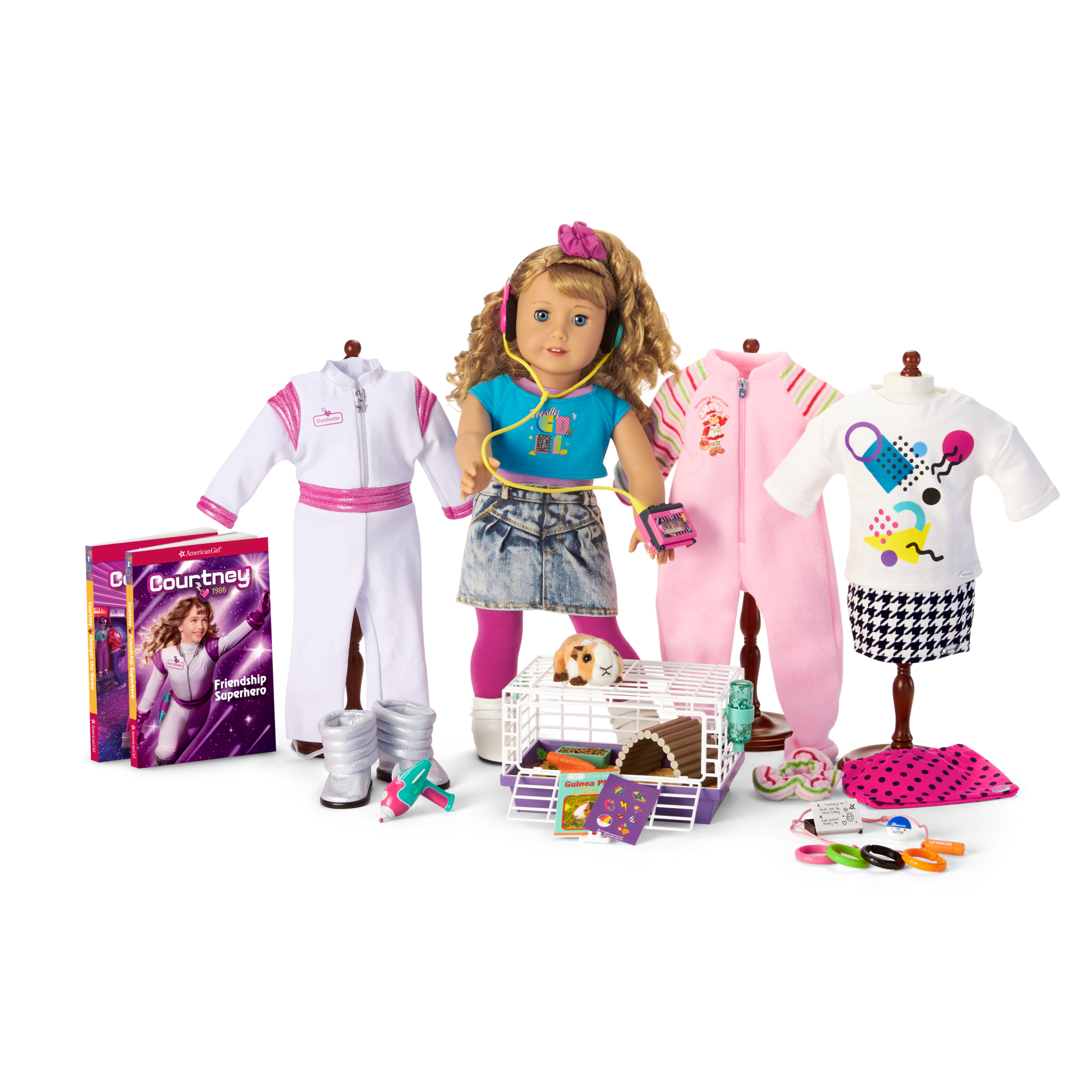 Courtney's Totally '80S Fashion Gift Set Bundle (Historical Characters)