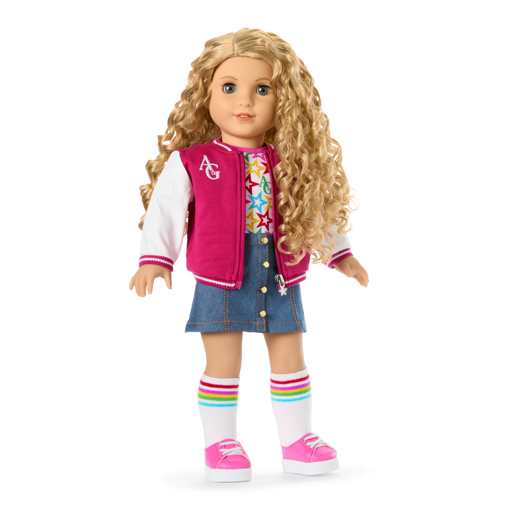 Truly Me 18-Inch Doll #115, Puppy, Mini Backpack & Accessories Ag Star Squad Bundle - Image 2
