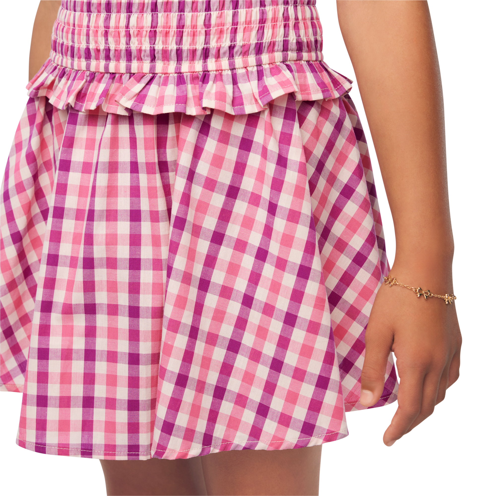 Raquel's Gingham Ruffle Outfit For Girls & 18-Inch Dolls + Raquel Doll (Girl Of The Year 2026) - Image 6