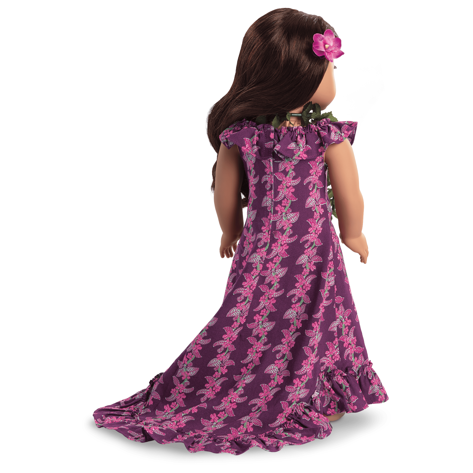 Nanea's Holoku Dress For 18-Inch Dolls (Historical Characters) - Image 3