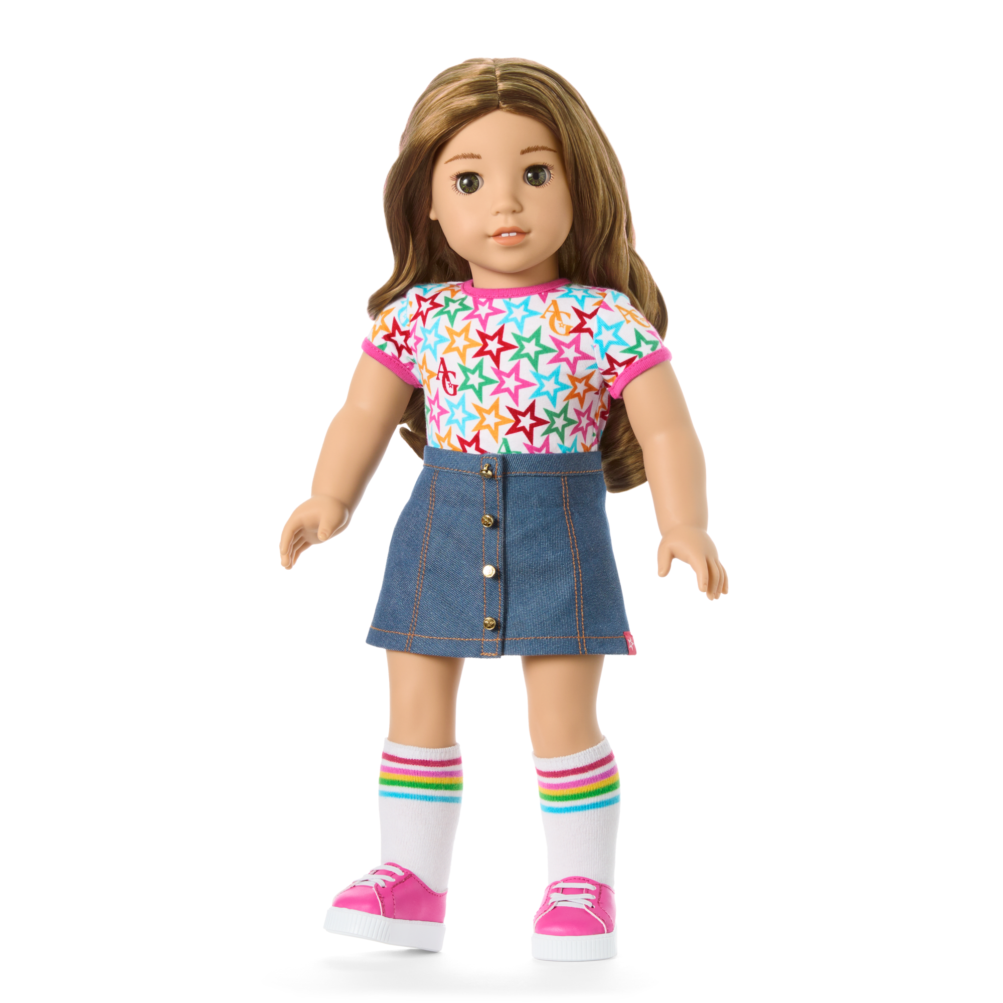 Truly Me 18-Inch Doll #118 With Curly Caramel Hair - Image 9