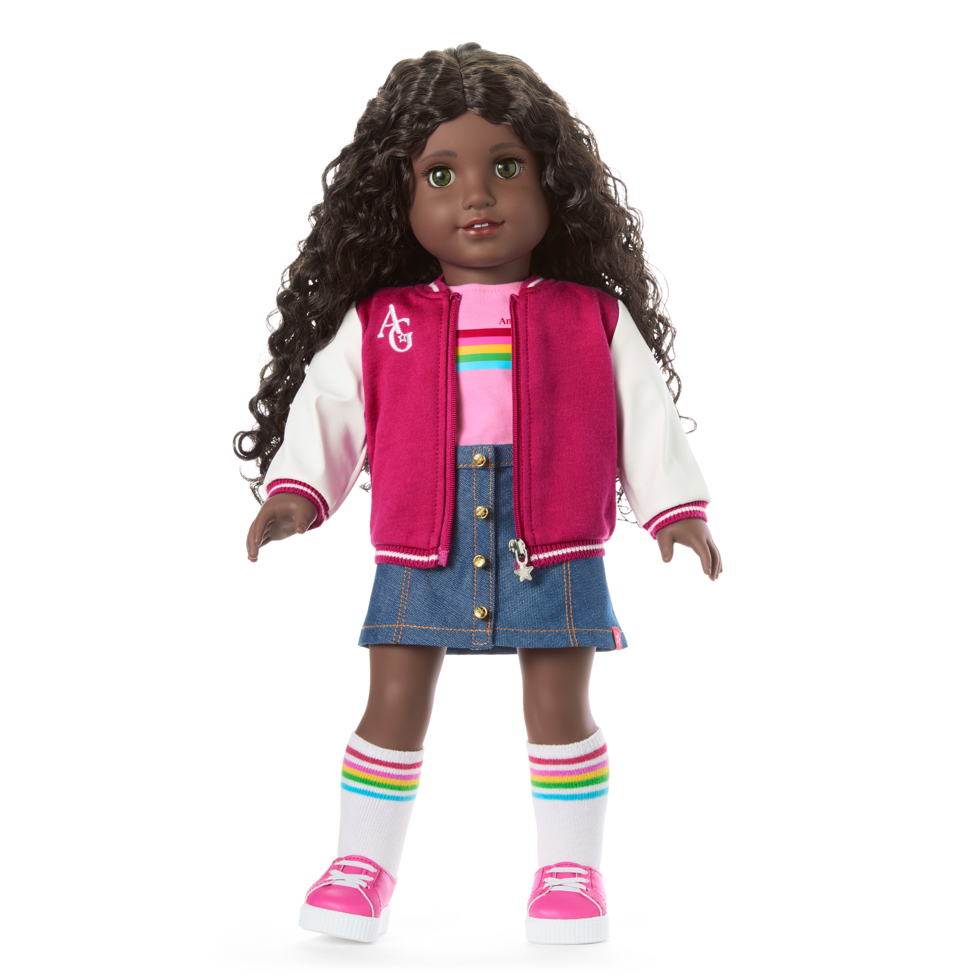 Truly Me 18-Inch Doll #127 With Curly Dark-Brown Hair - Image 12