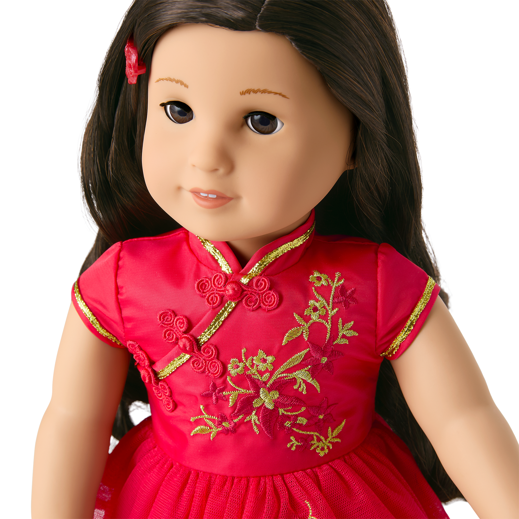 Lunar New Year's Celebration Outfit For 18-Inch Dolls - Image 4
