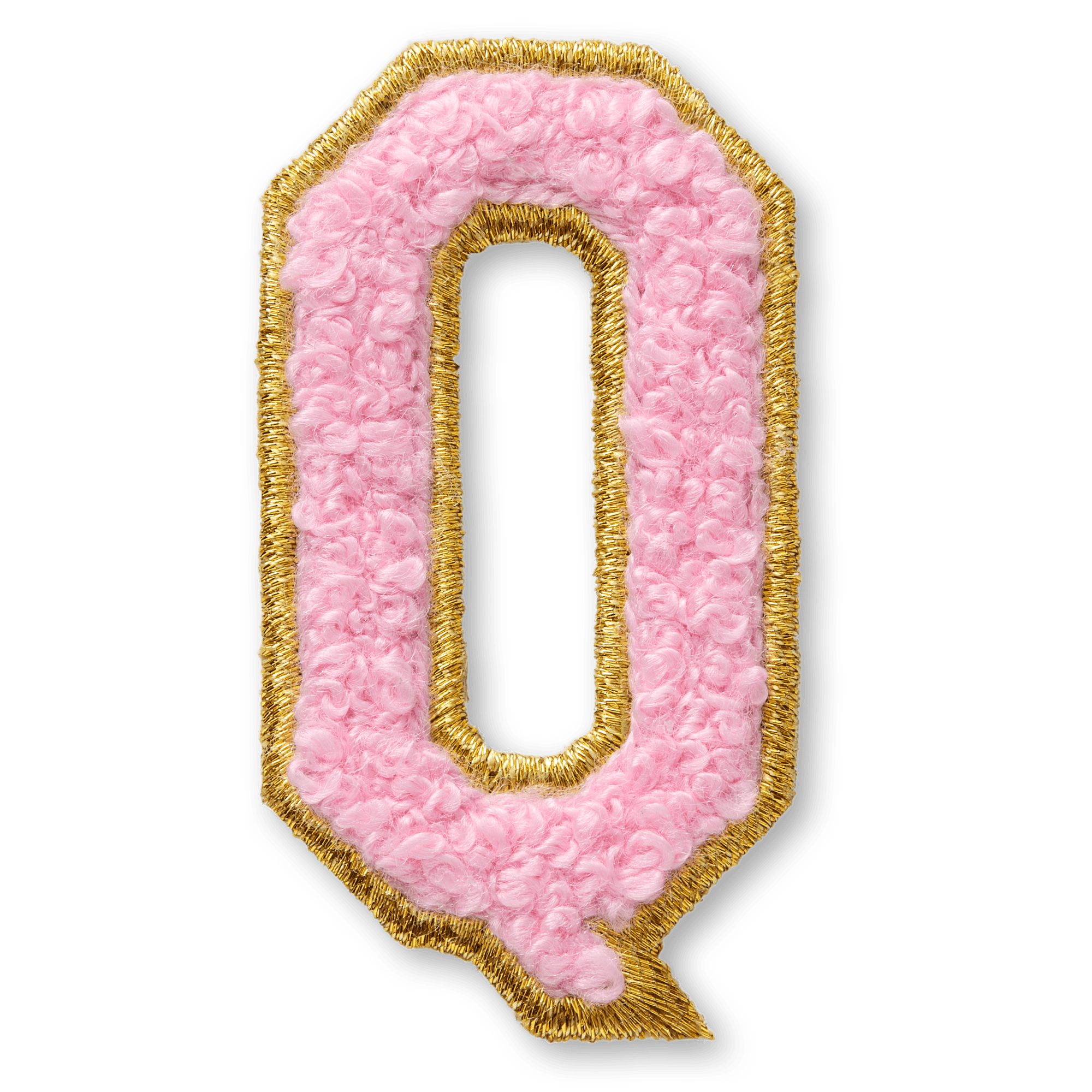Ag Letter Q Stick-On Patch
