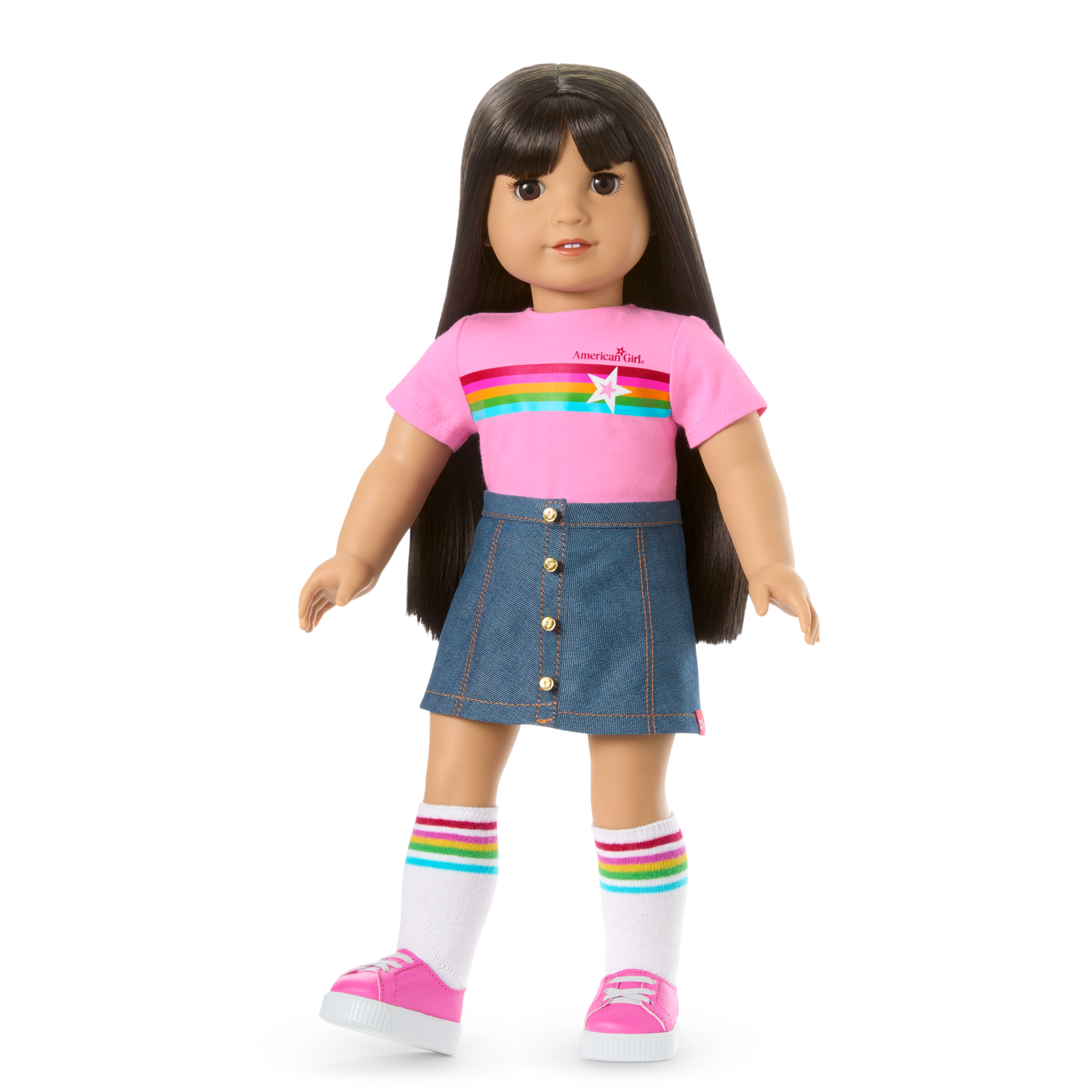 Truly Me 18-Inch Doll #130, Puppy, Mini Backpack & Accessories Ag Star Squad Bundle - Image 11
