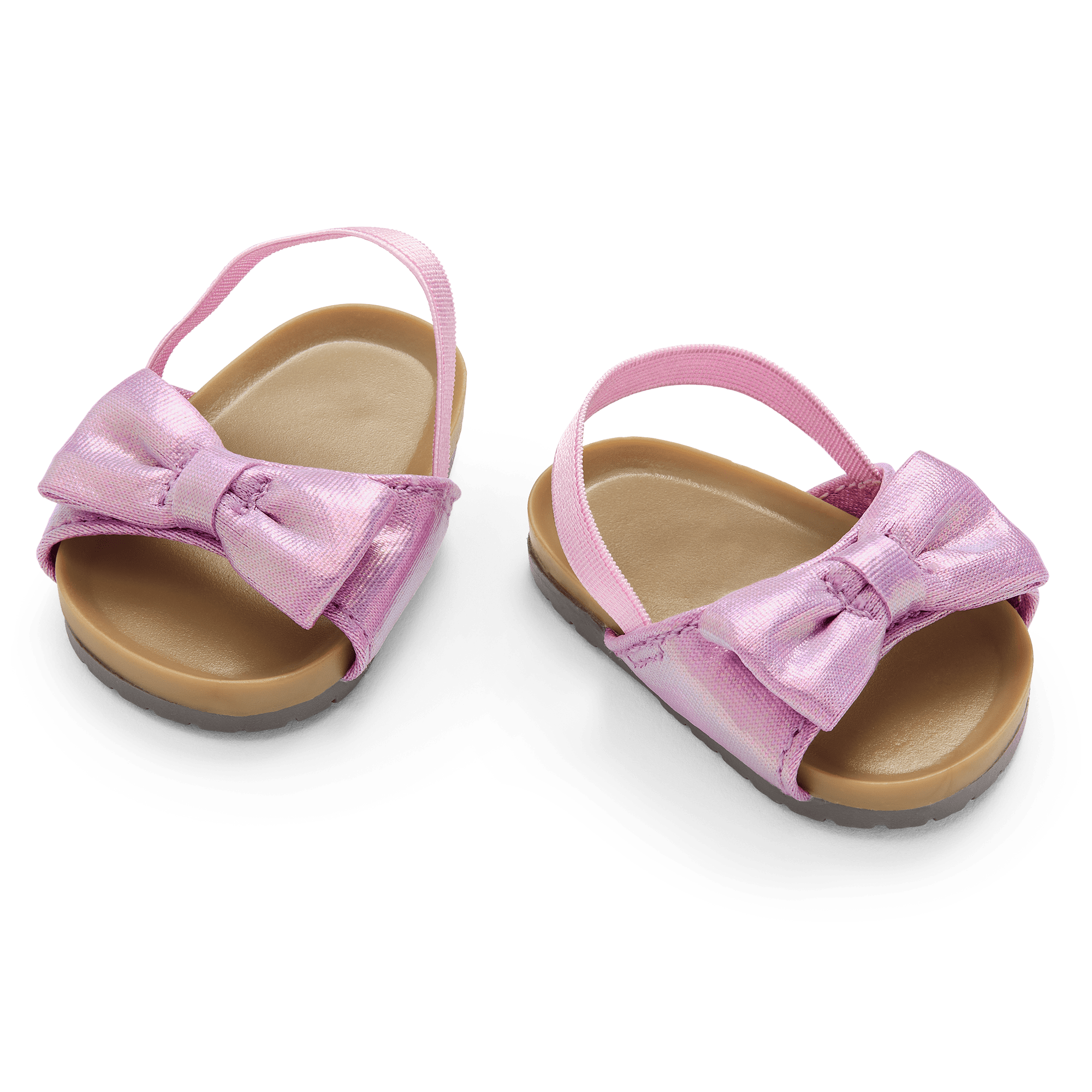 American Girl Bows On The Toes Sandals For 18-Inch Dolls