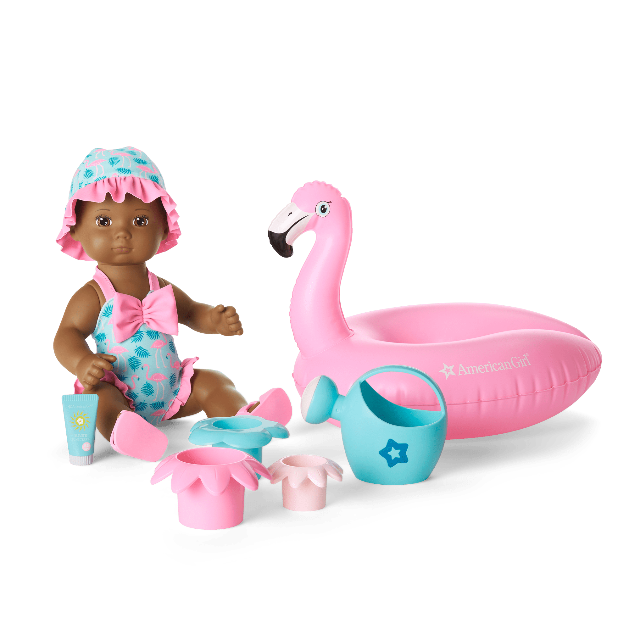 Flamingo Fun Play Set (Bitty Baby Splash)