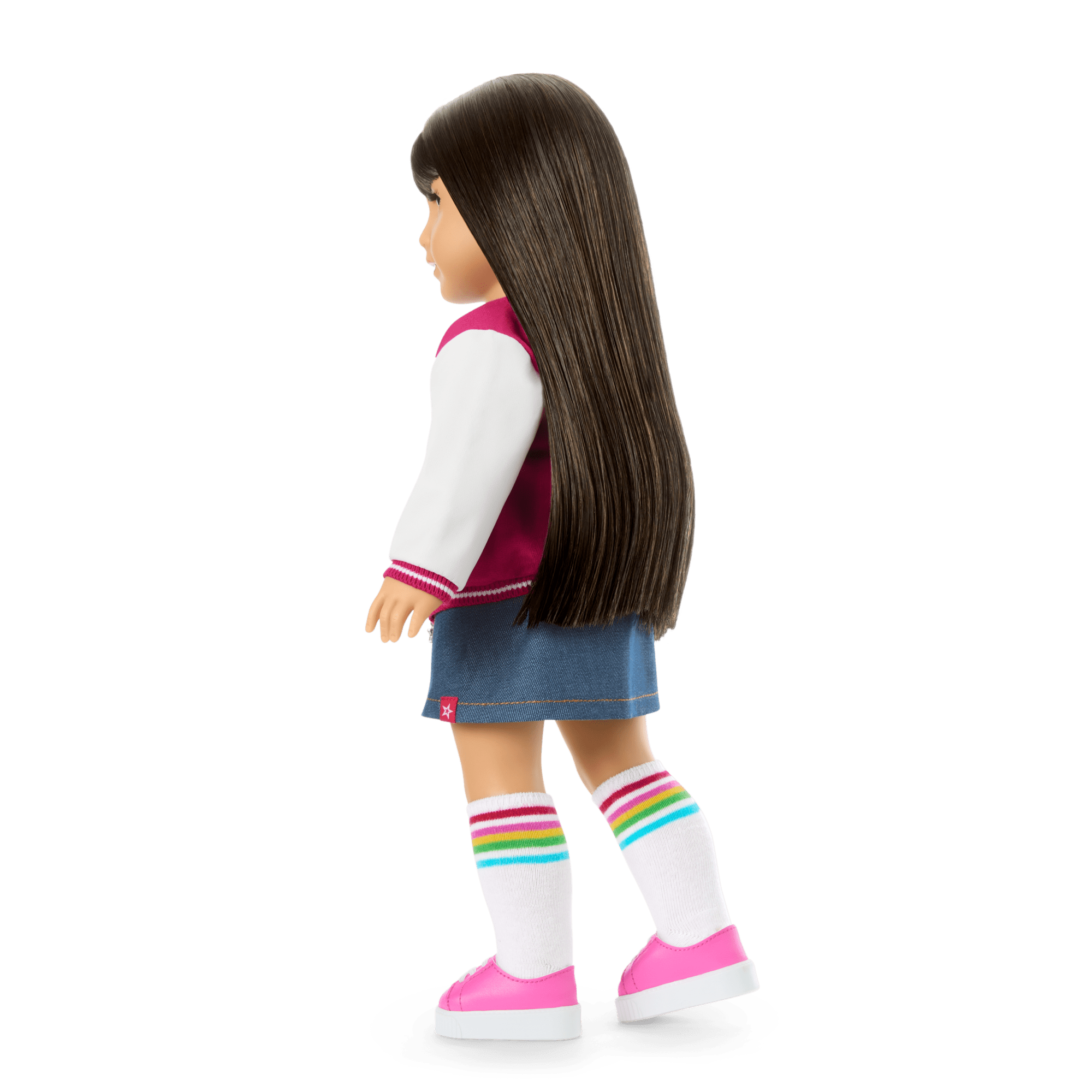 Truly Me 18-Inch Doll #130, Puppy, Mini Backpack & Accessories Ag Star Squad Bundle - Image 3