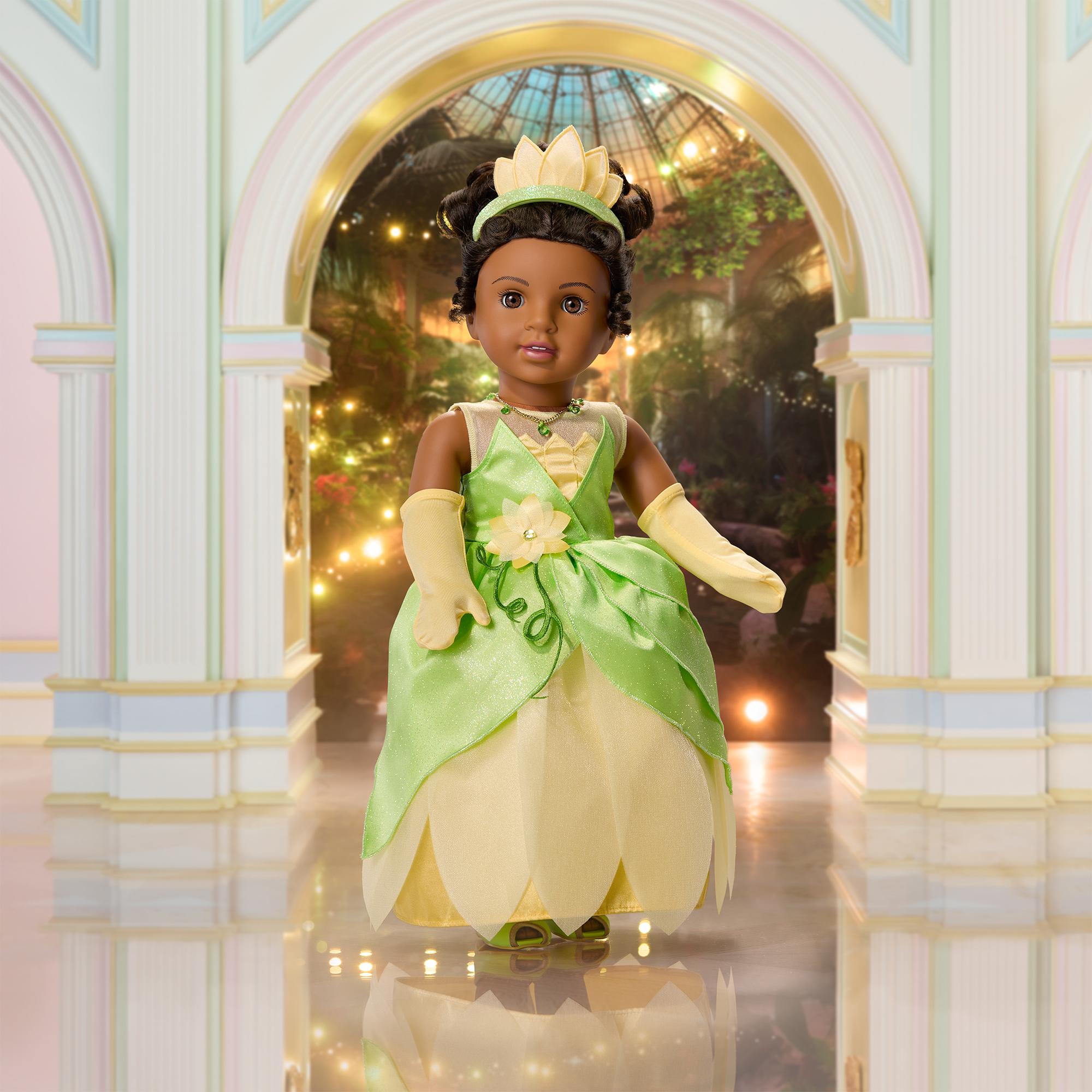 American Girl Disney Princess Tiana 18-Inch Doll - Image 9