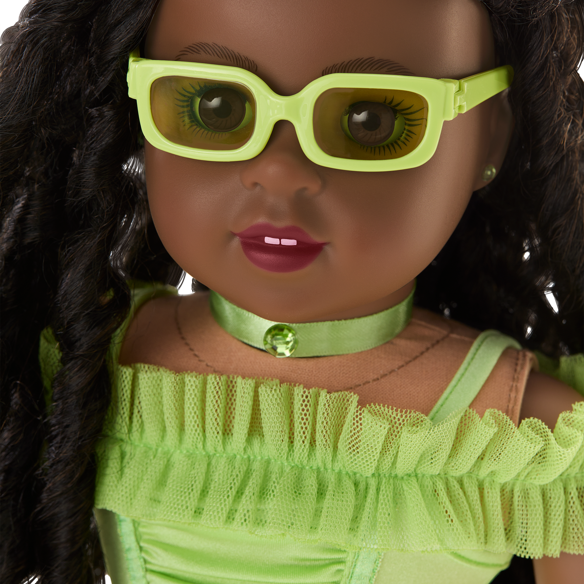 August Phenomenal Peridot Outfit For 18-Inch Dolls - Image 4