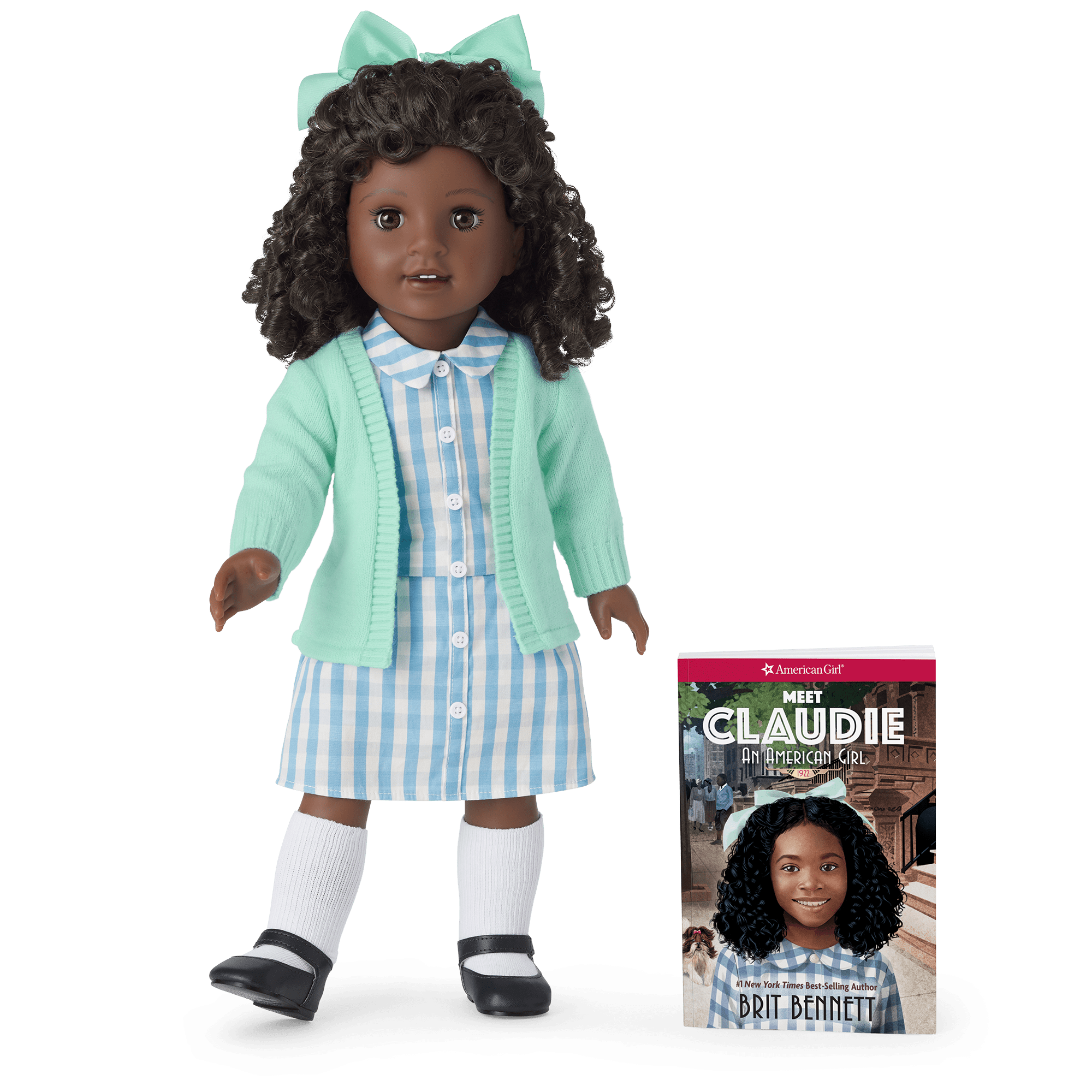 Claudie Wells 18-Inch Doll, Book & Accessories (Historical Characters) - Image 2