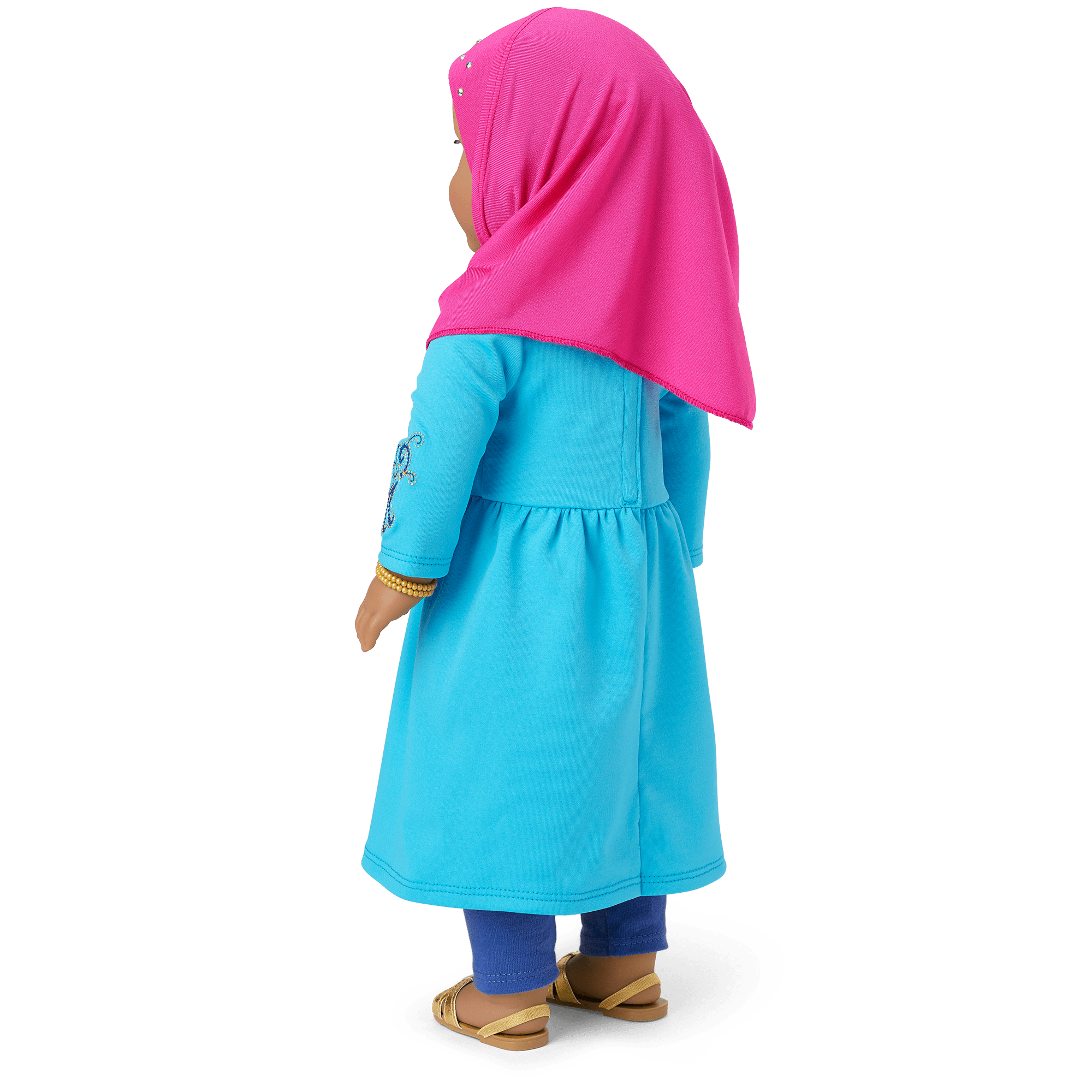 Eid Al-Fitr Celebration Outfit For 18-Inch Dolls - Image 3