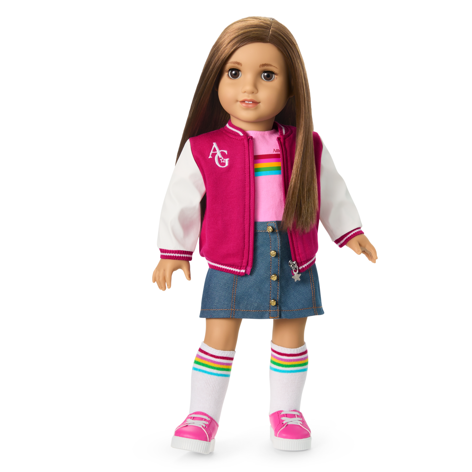 Truly Me 18-Inch Doll #107 With Straight Brown Hair - Image 12