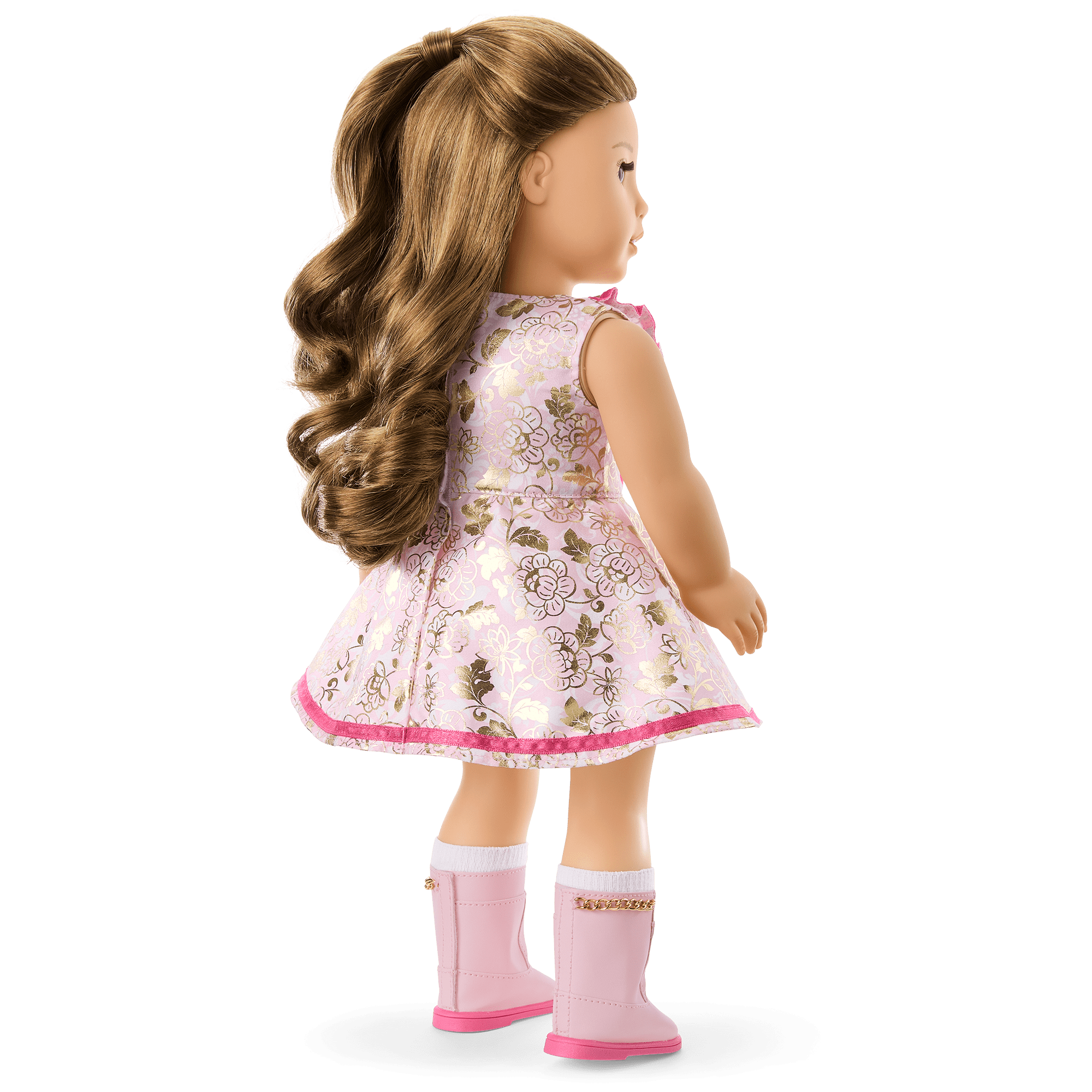 Floral Fashion Outfit For 18-Inch Dolls - Image 2