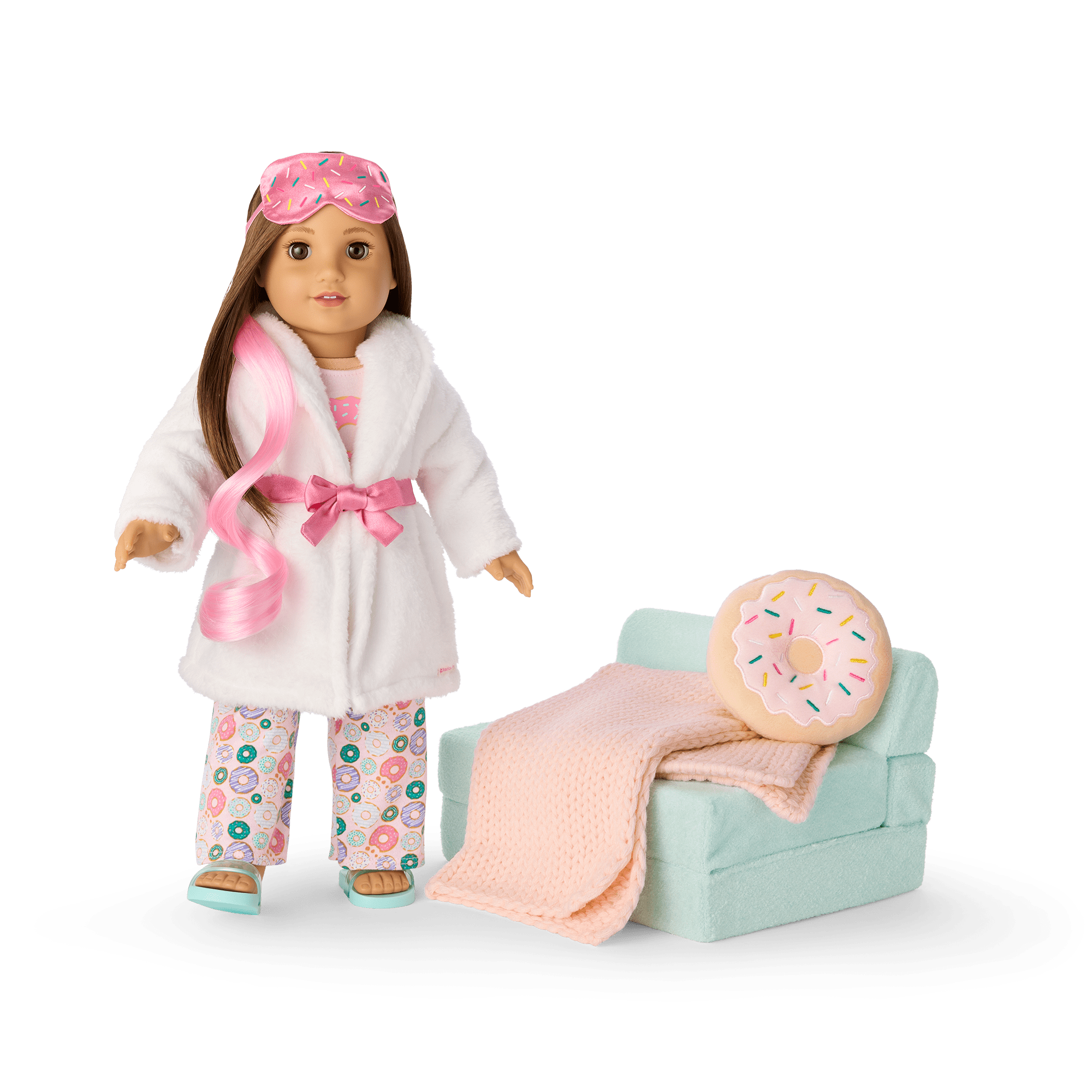Sweetest Slumber-Party Set For 18-Inch Dolls