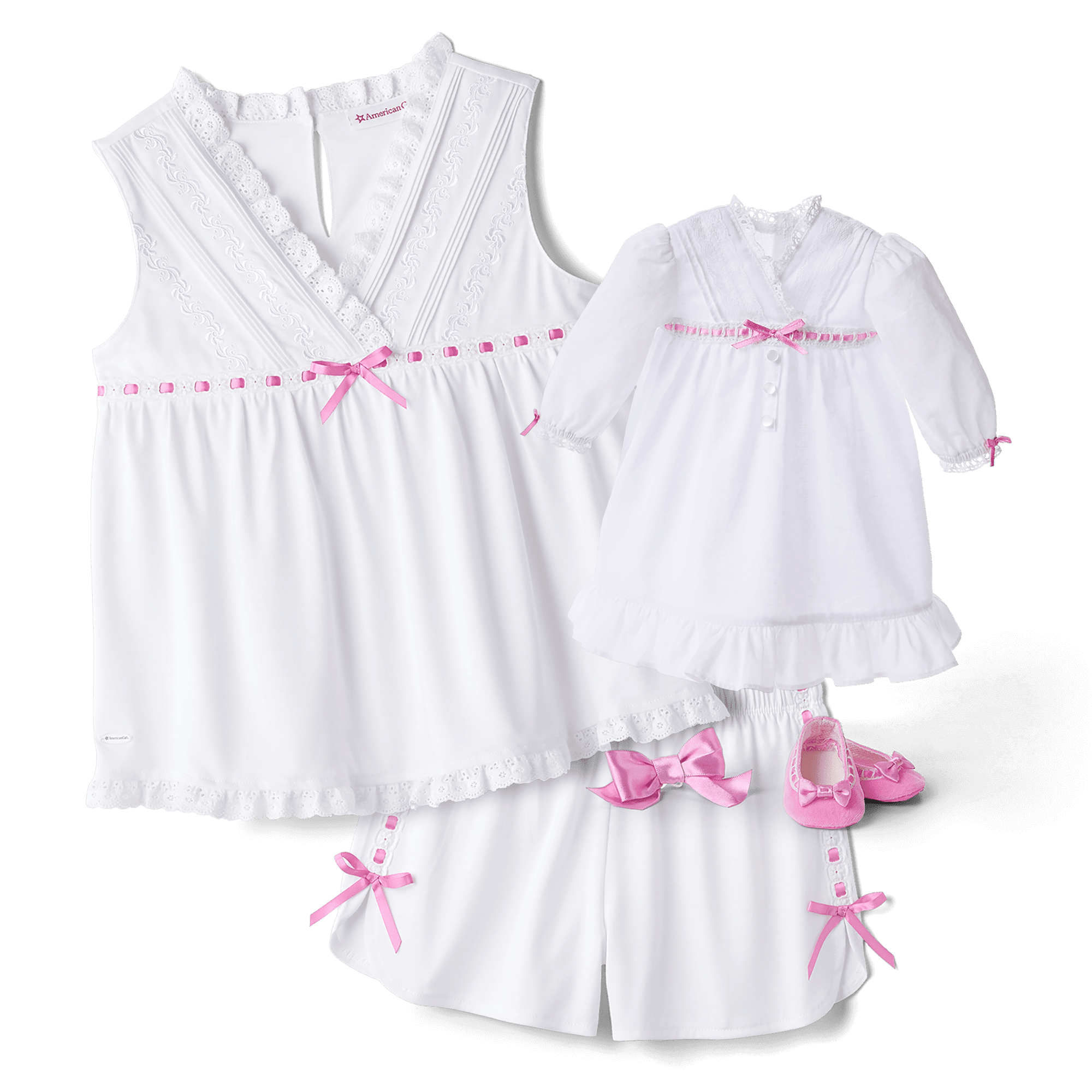 Rebecca's Pajamas For Girls And 18-Inch Dolls (Historical Characters) - Image 3