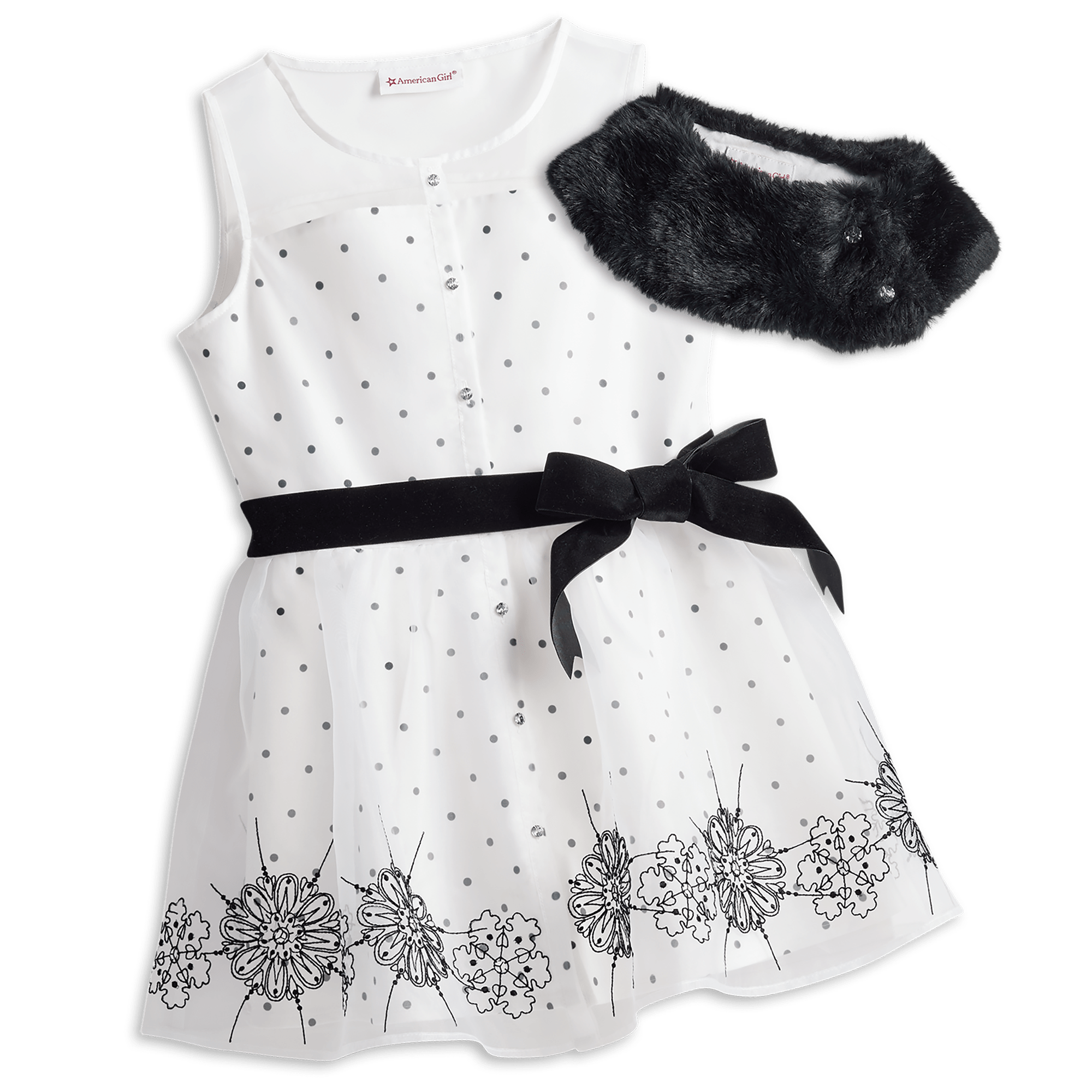 Let It Snow Tunic For Girls - Image 2