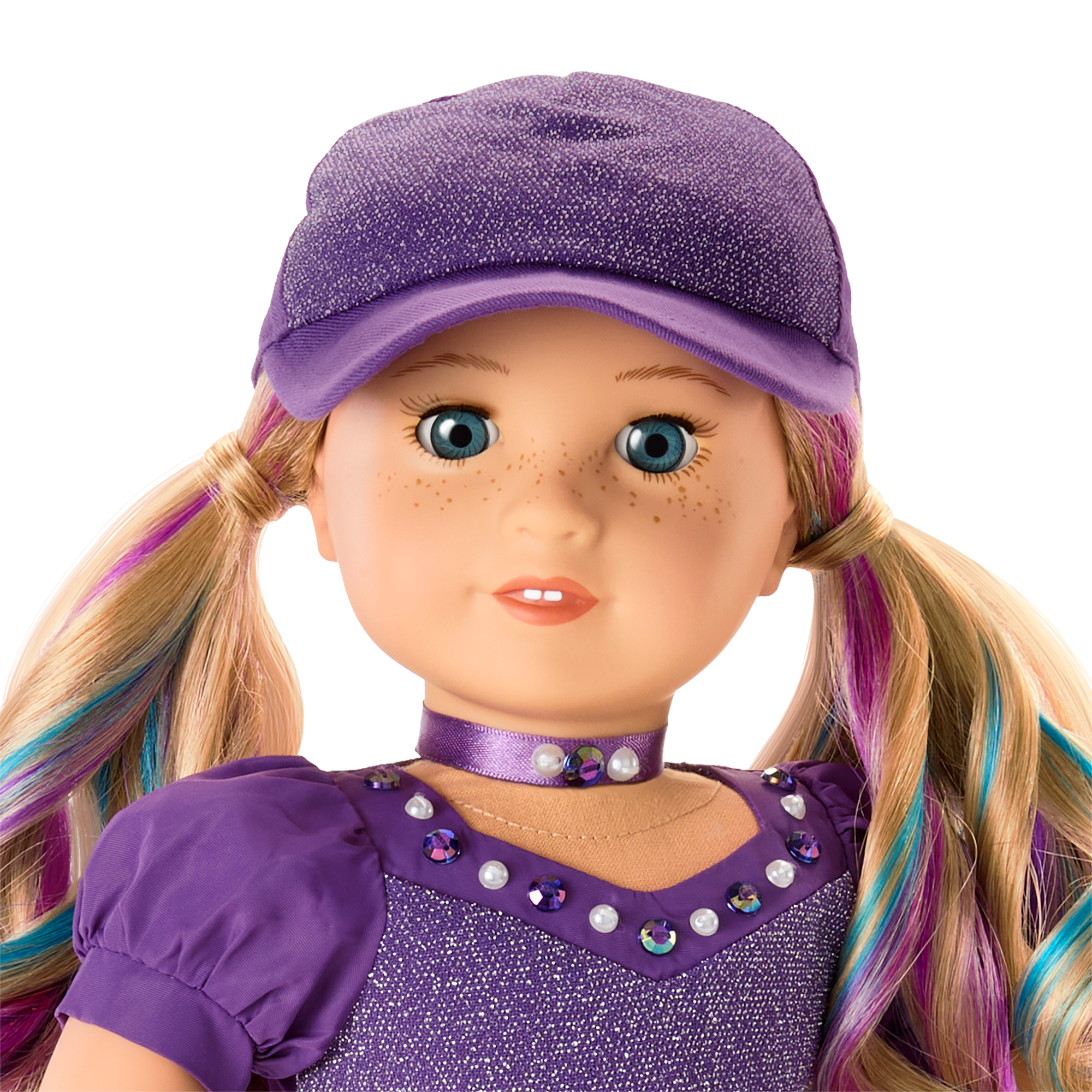 June Exquisite Alexandrite Outfit For 18-Inch Dolls - Image 4