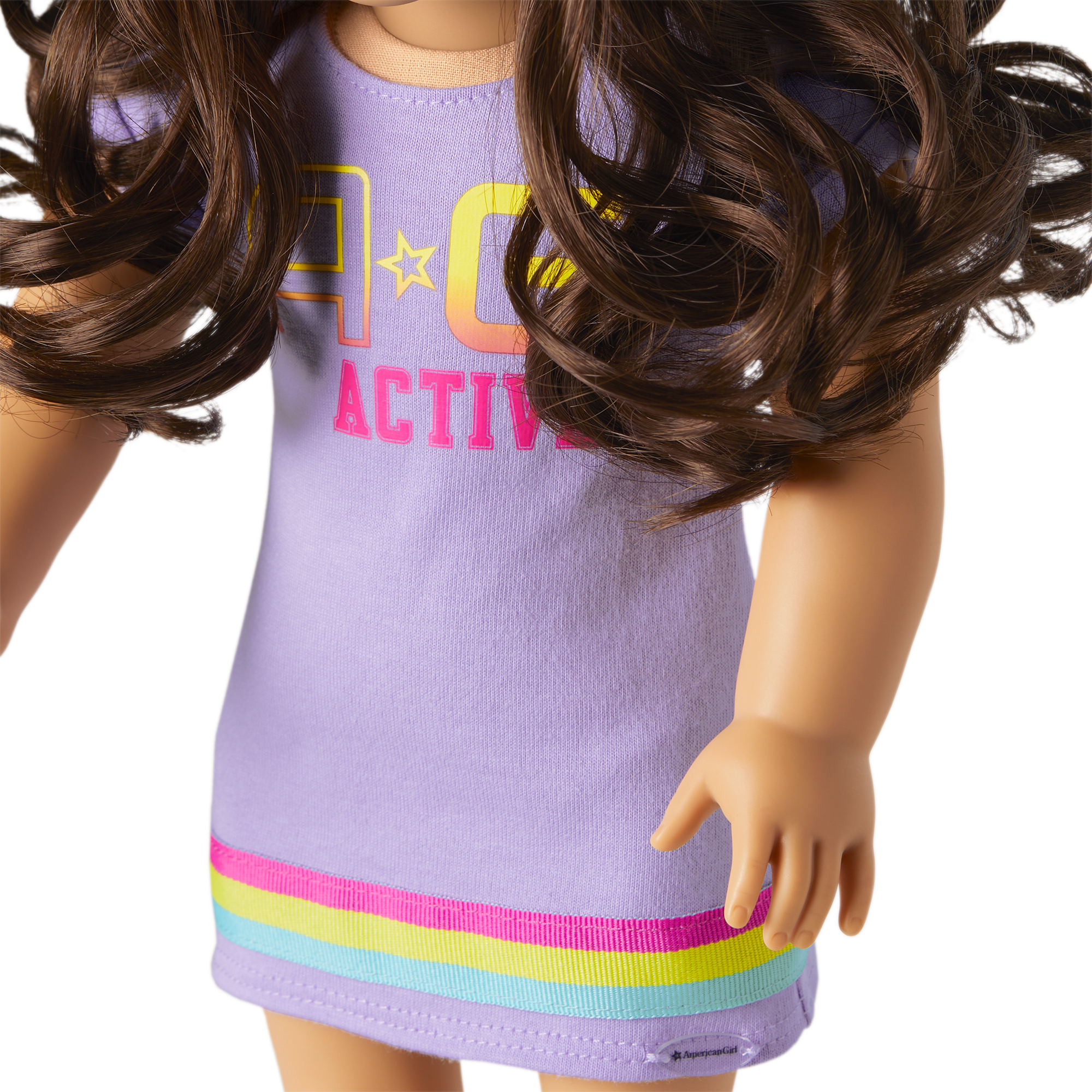 Truly Me 18-Inch Doll #121 With Curly Dark-Brown Hair - Image 5