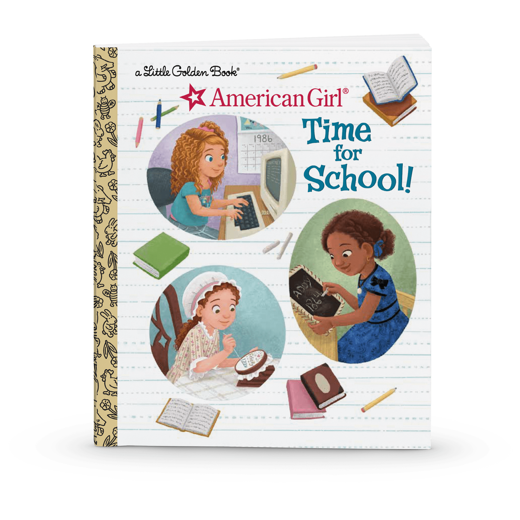 Little Golden Book: Time For School! (Historical Characters)