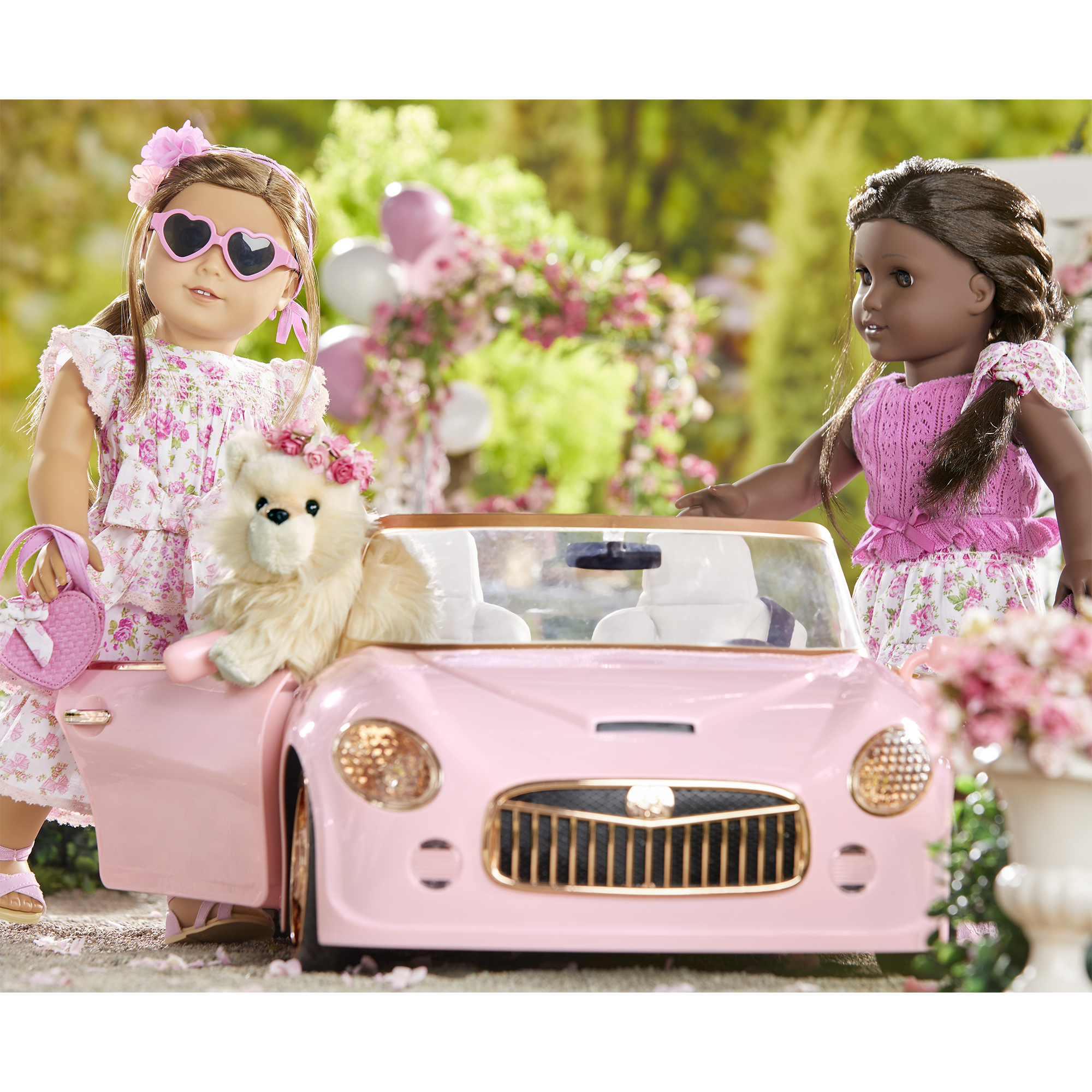 American Girl Rc Sports Car-Pink - Image 7