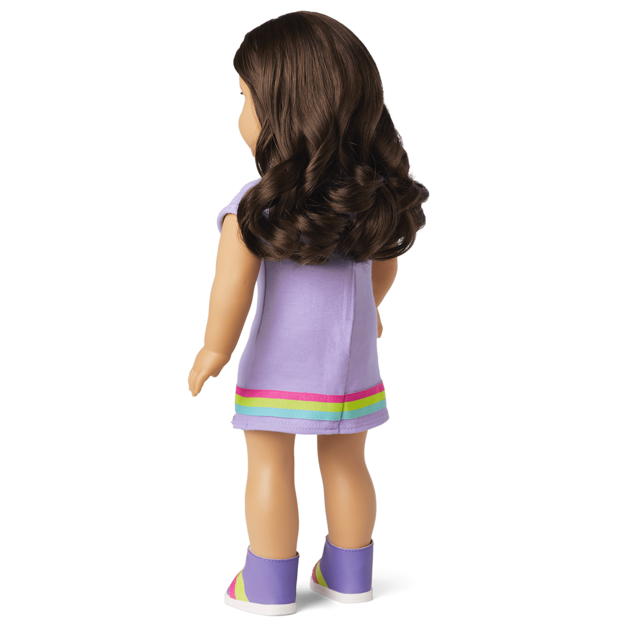 Truly Me 18-Inch Doll #121 With Curly Dark-Brown Hair - Image 2