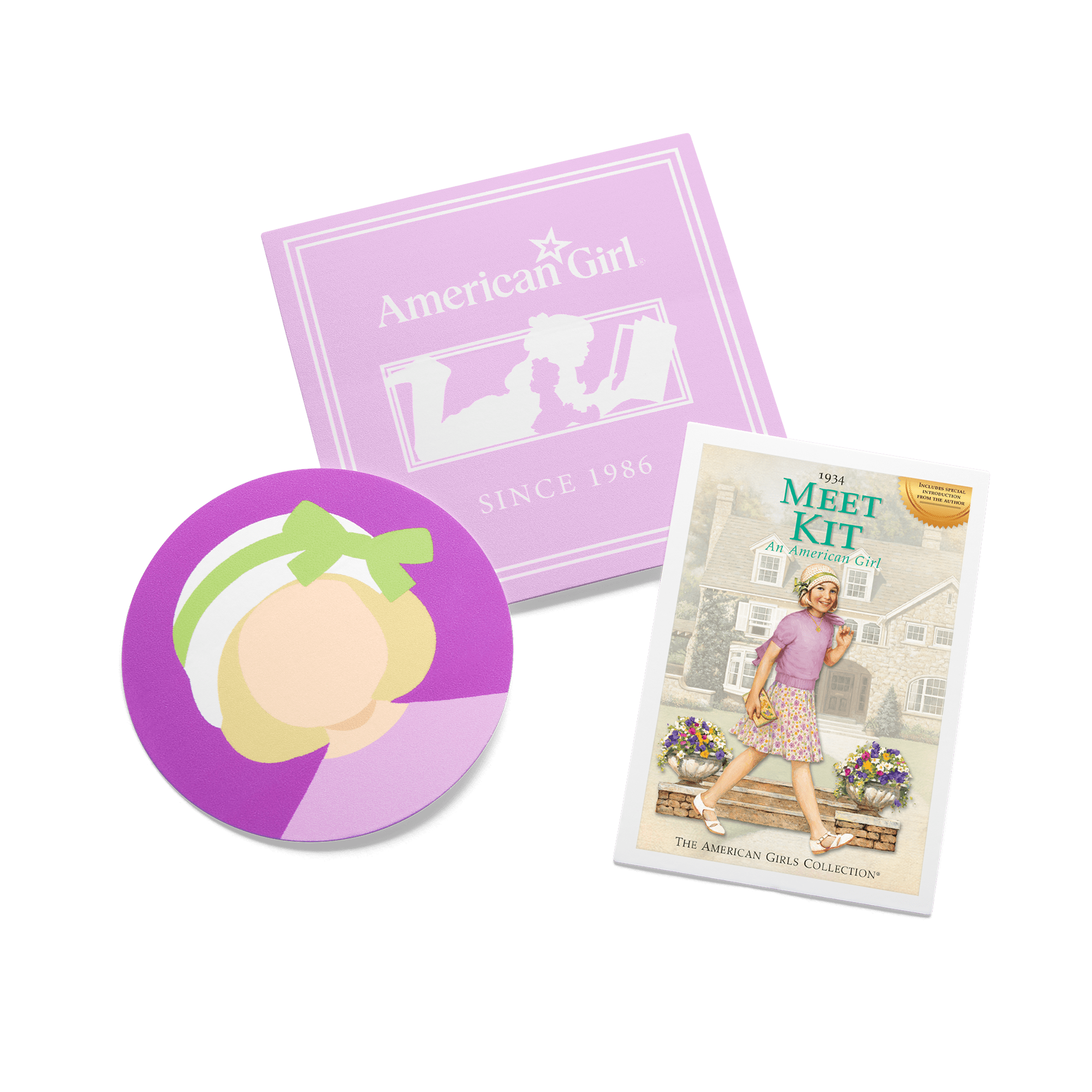 Kit Kittredge Vinyl Sticker Pack (Historical Characters)