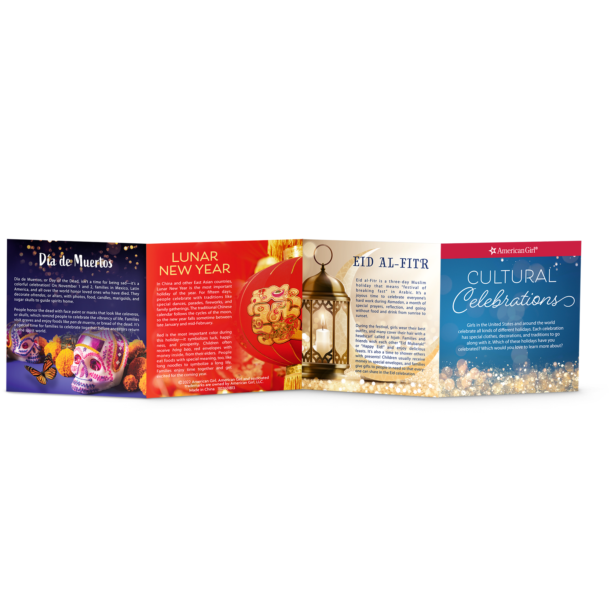 Diwali Celebration Outfit For 18-Inch Dolls - Image 7