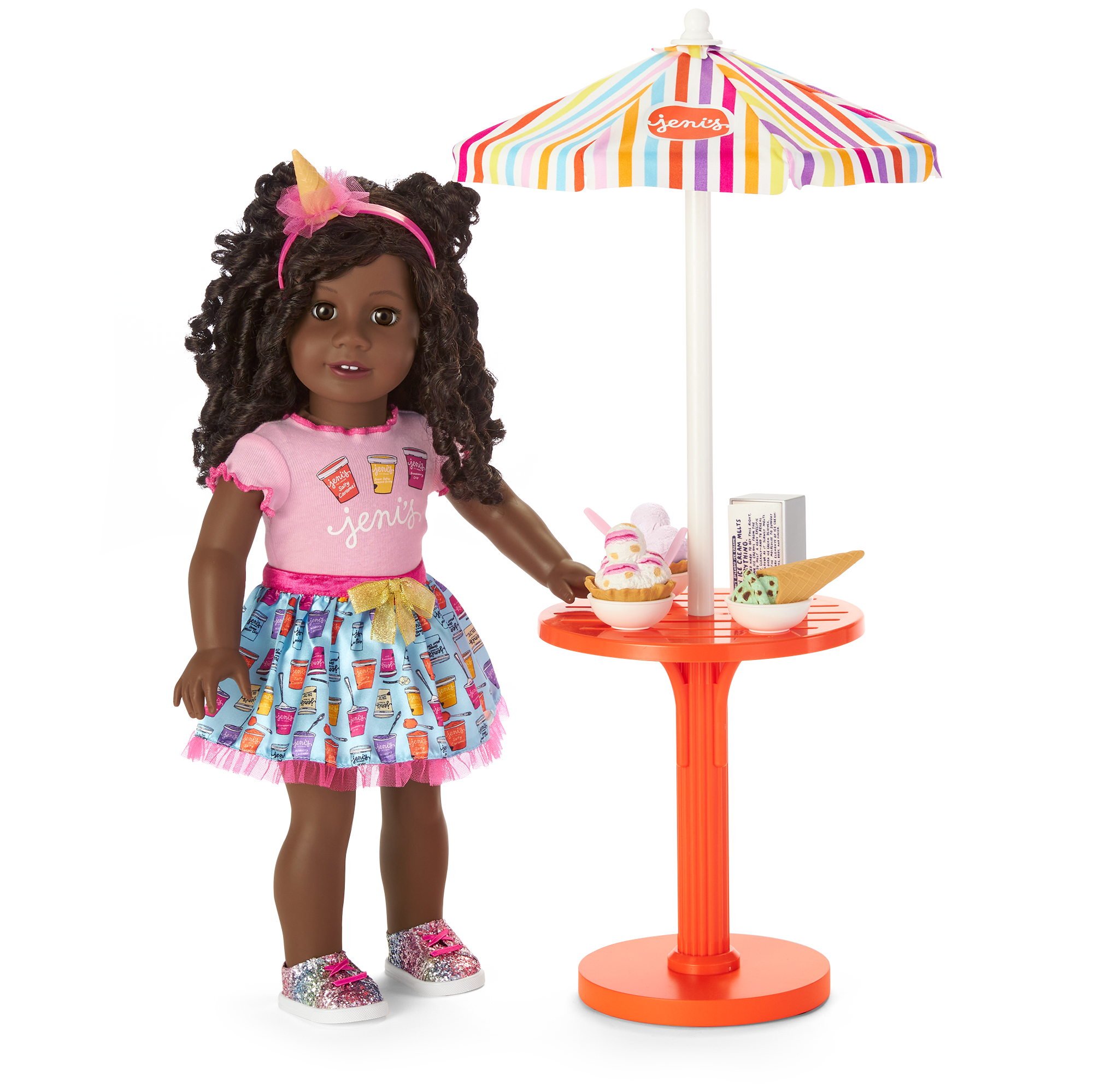 American Girl X Jeni's Full Of Flavor Table For 18-Inch Dolls - Image 2
