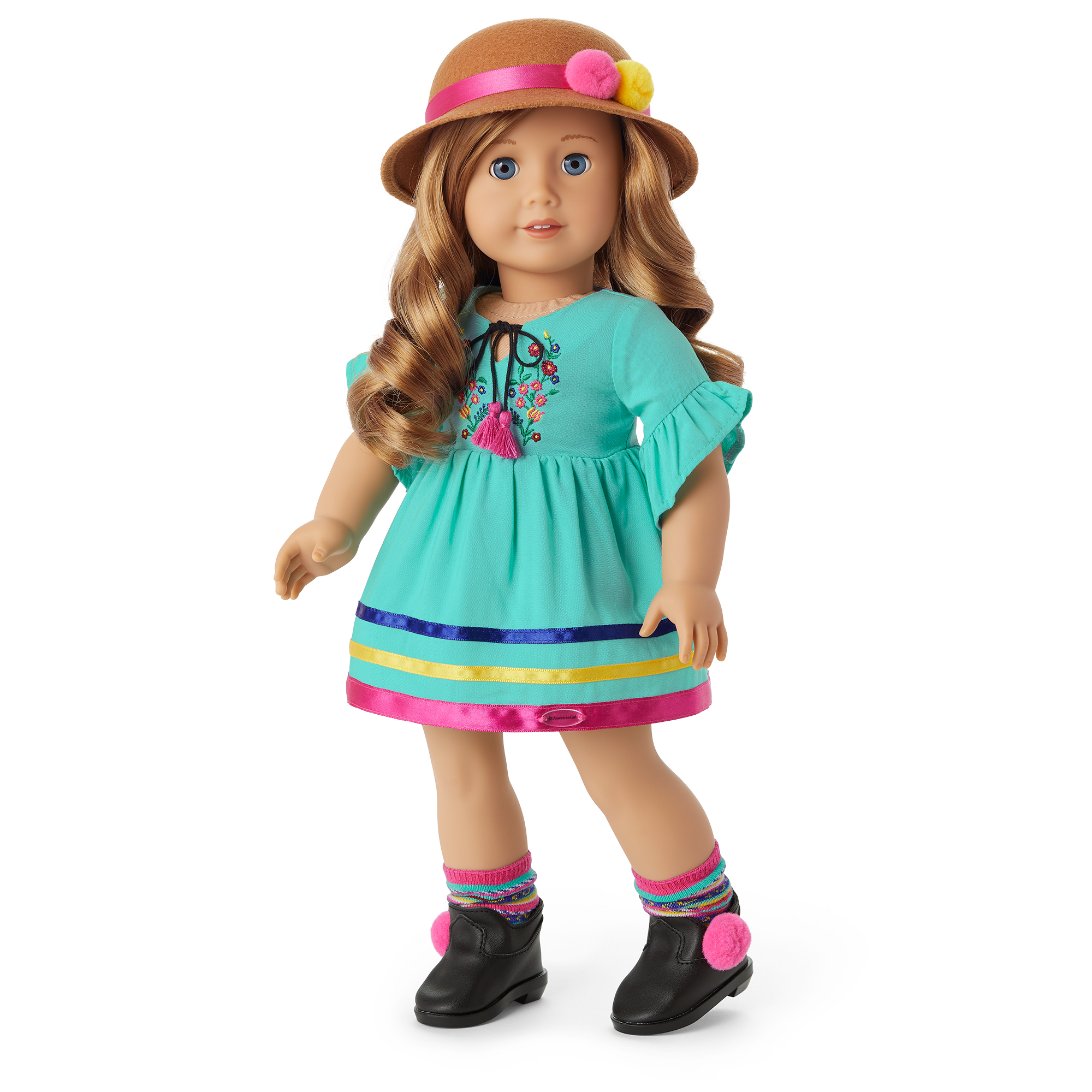 World Traveler In Peru & Peruvian Souvenir Set For 18-Inch Dolls - Image 3
