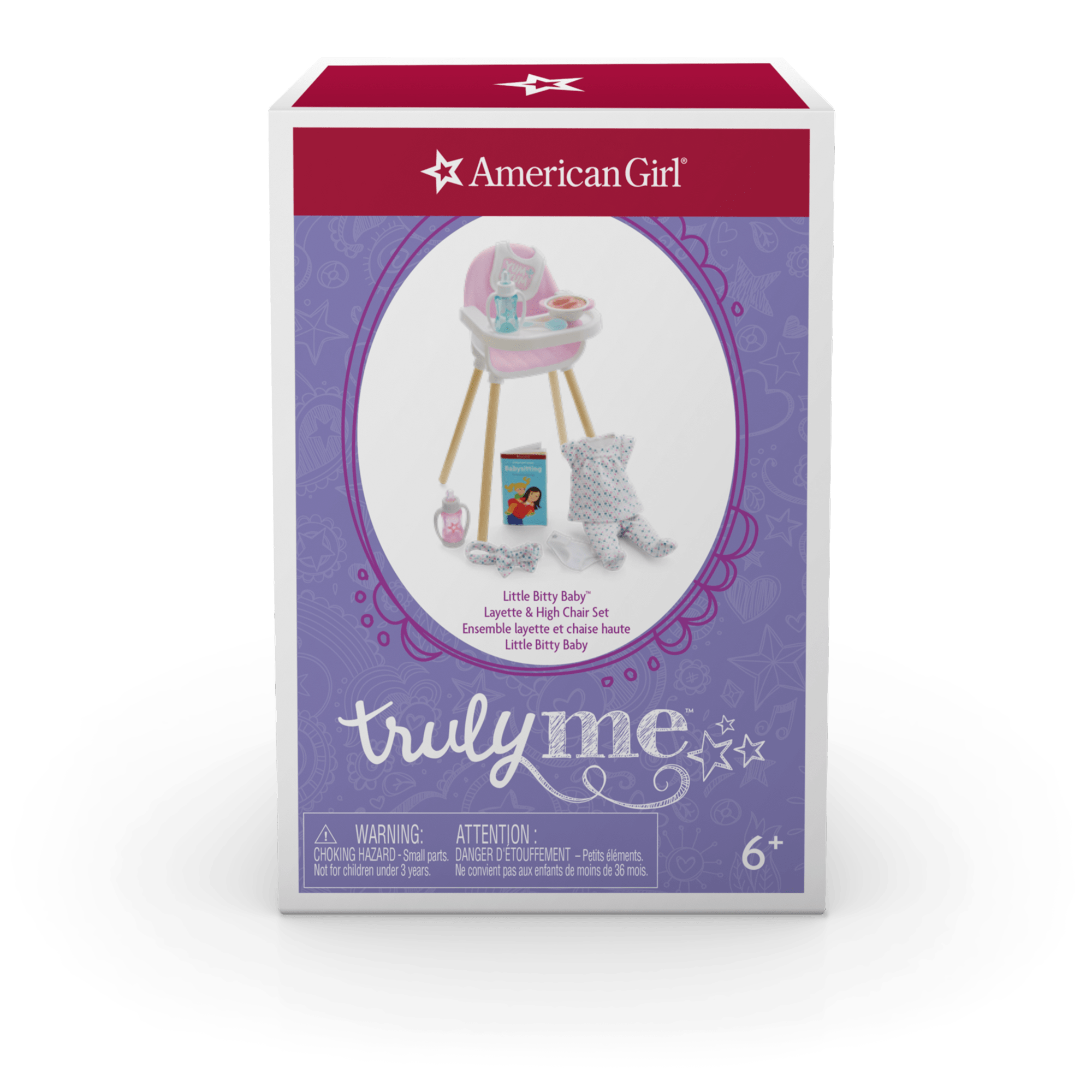 Little Bitty Baby Layette & High Chair Set For 7.75-Inch Dolls - Image 5