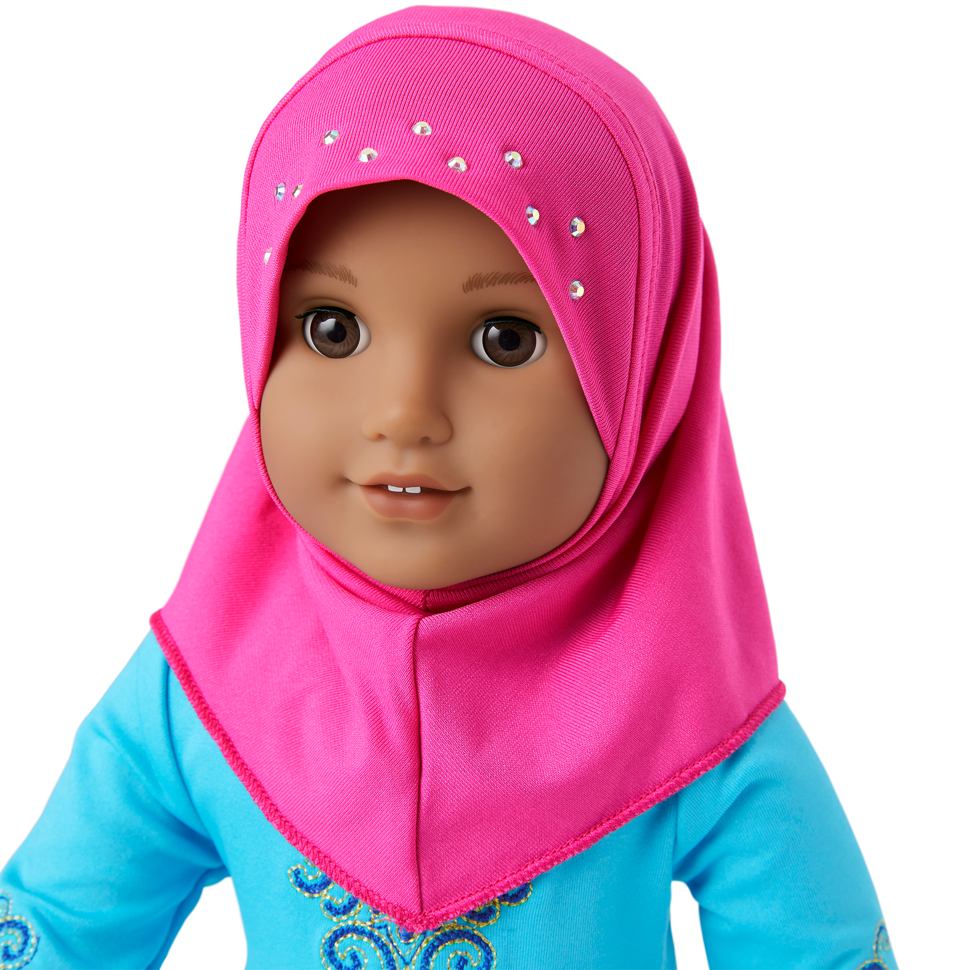 Eid Al-Fitr Celebration Outfit For 18-Inch Dolls - Image 4