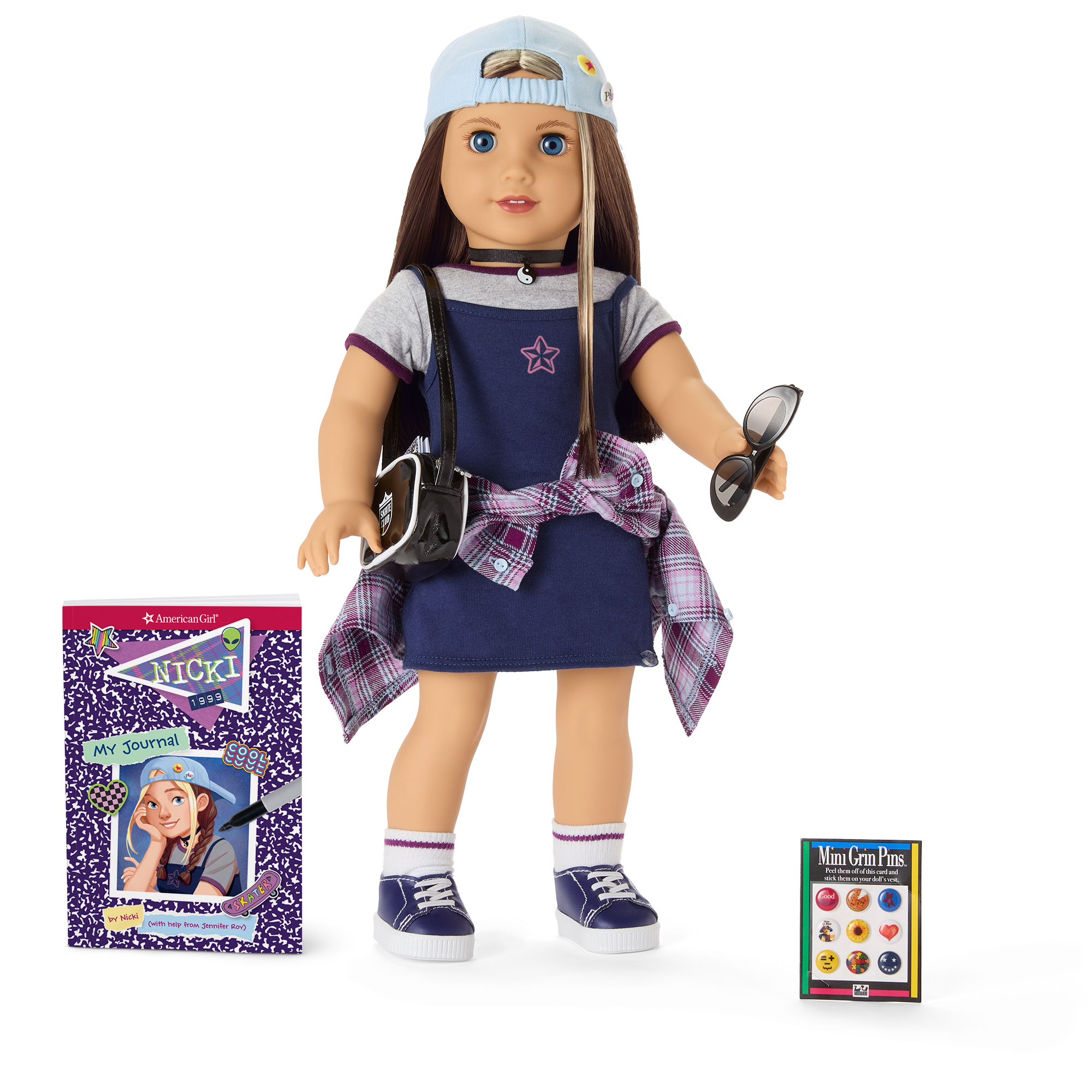 Nicki Hoffman Doll, Journal & Accessories (Historical Characters)