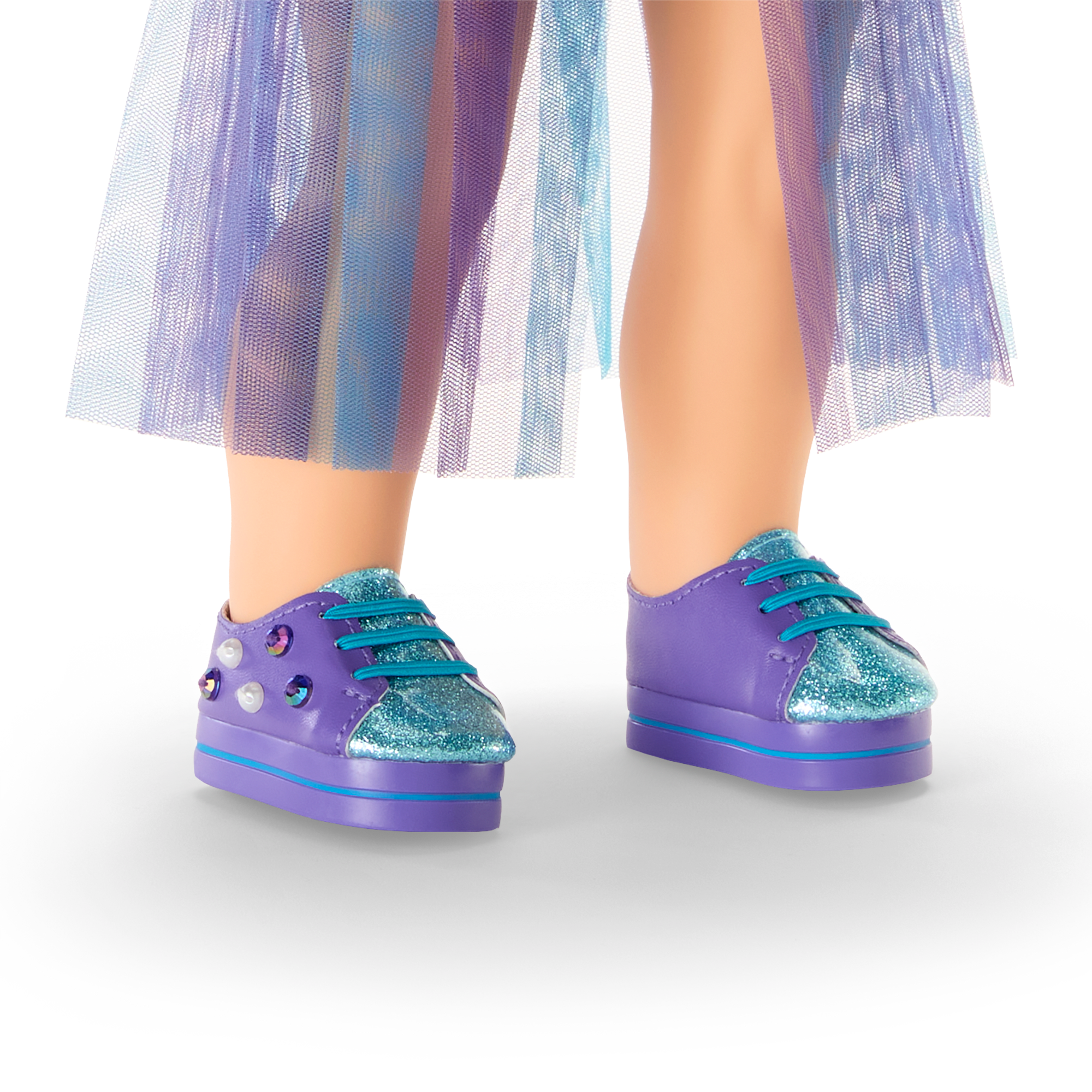 June Exquisite Alexandrite Outfit For 18-Inch Dolls - Image 6