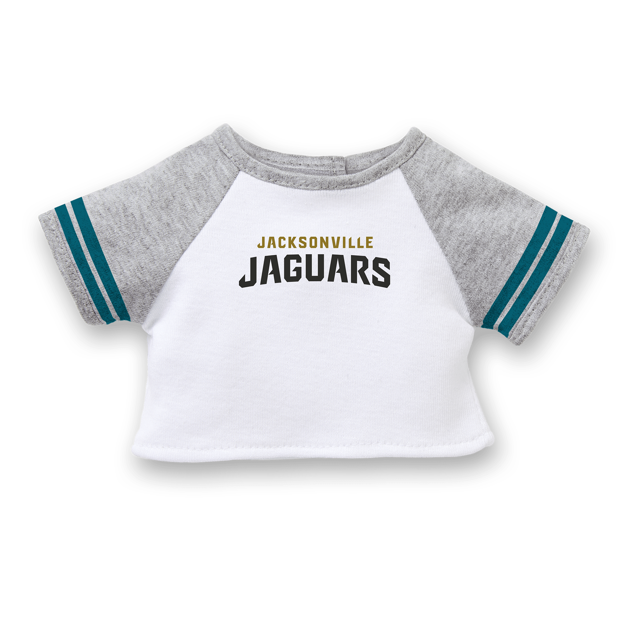American Girl X Nfl Jacksonville Jaguars Fan Tee For 18-Inch Dolls