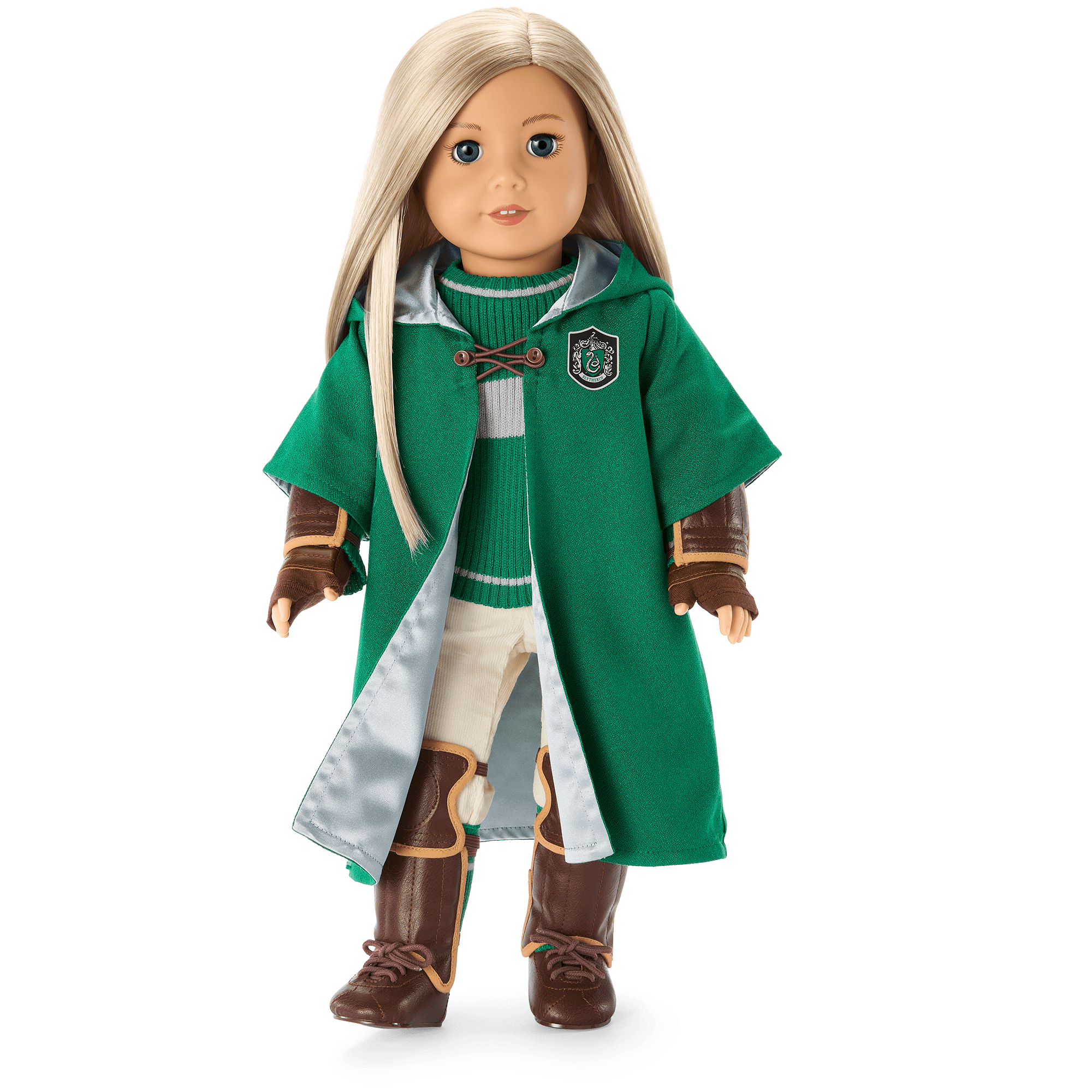 American Girl Slytherin Quidditch Uniform For 18-Inch Dolls - Image 2