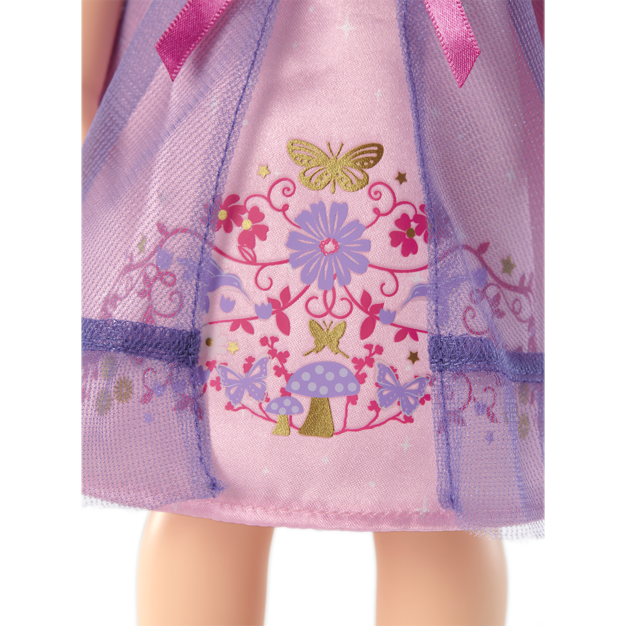 Royal Ruffles Nightie And Robe For Little Girls & Welliewishers Dolls - Image 15